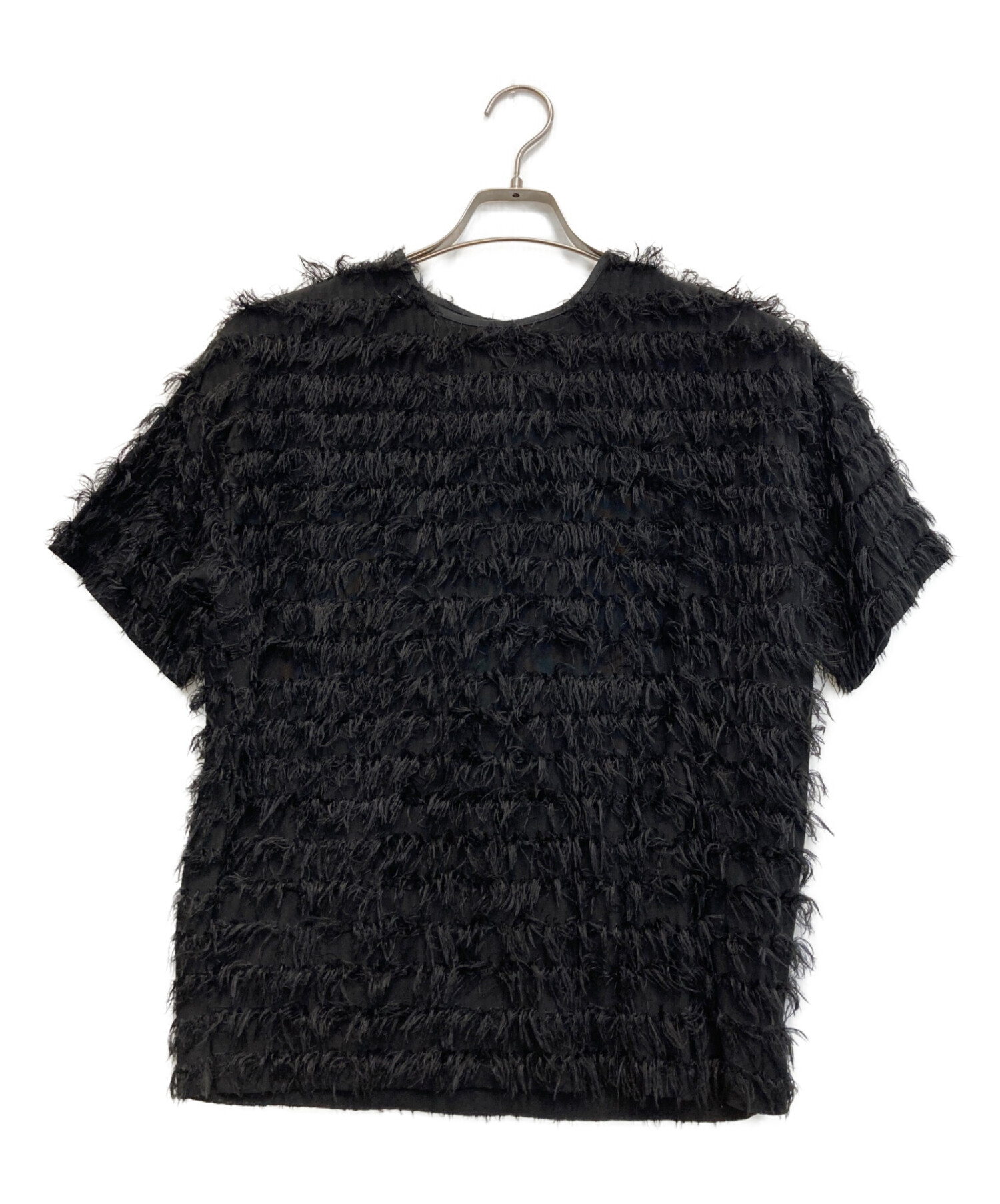 中古・古着通販】Gypsohila (ジプソフィア) Feather Tee ブラック
