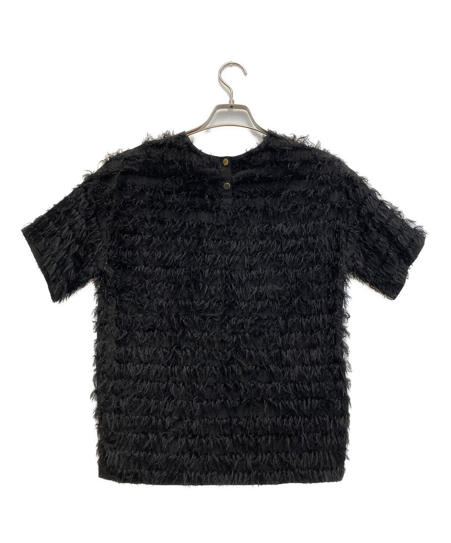 中古・古着通販】Gypsohila (ジプソフィア) Feather Tee ブラック