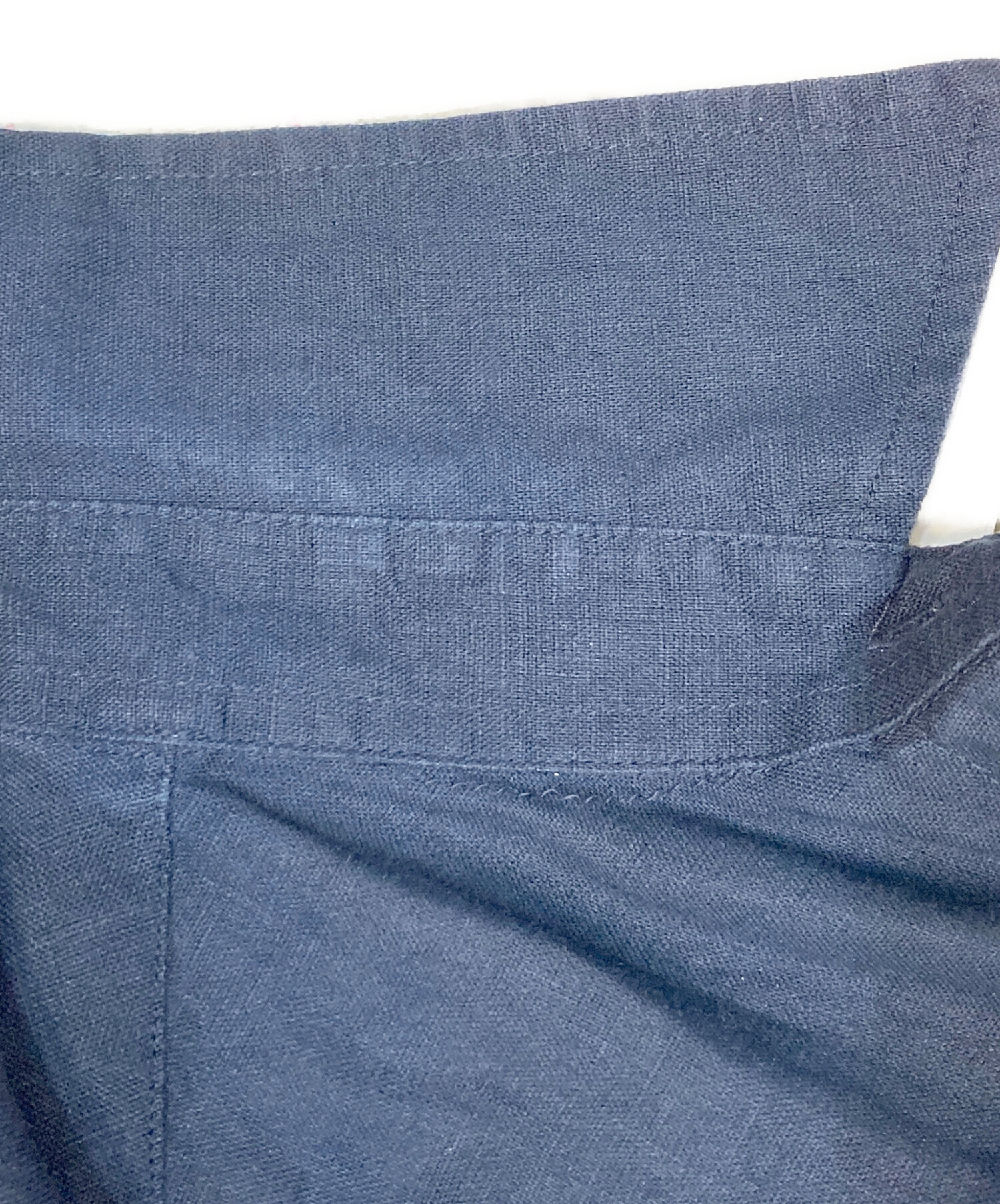 中古・古着通販】GAP (ギャップ) 00s リネンシャツ ネイビー サイズ