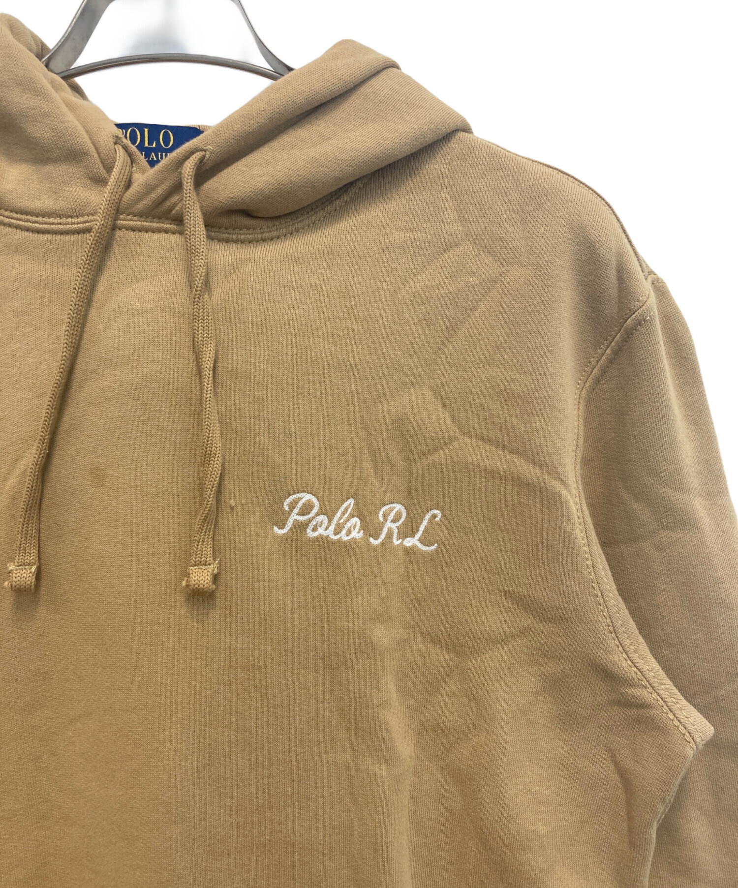 Ralph Lauren ポロベア　パーカー ベージュ 中古・古着通販】POLO RALPH LAUREN (ポロ・ラルフローレン) POLOベア