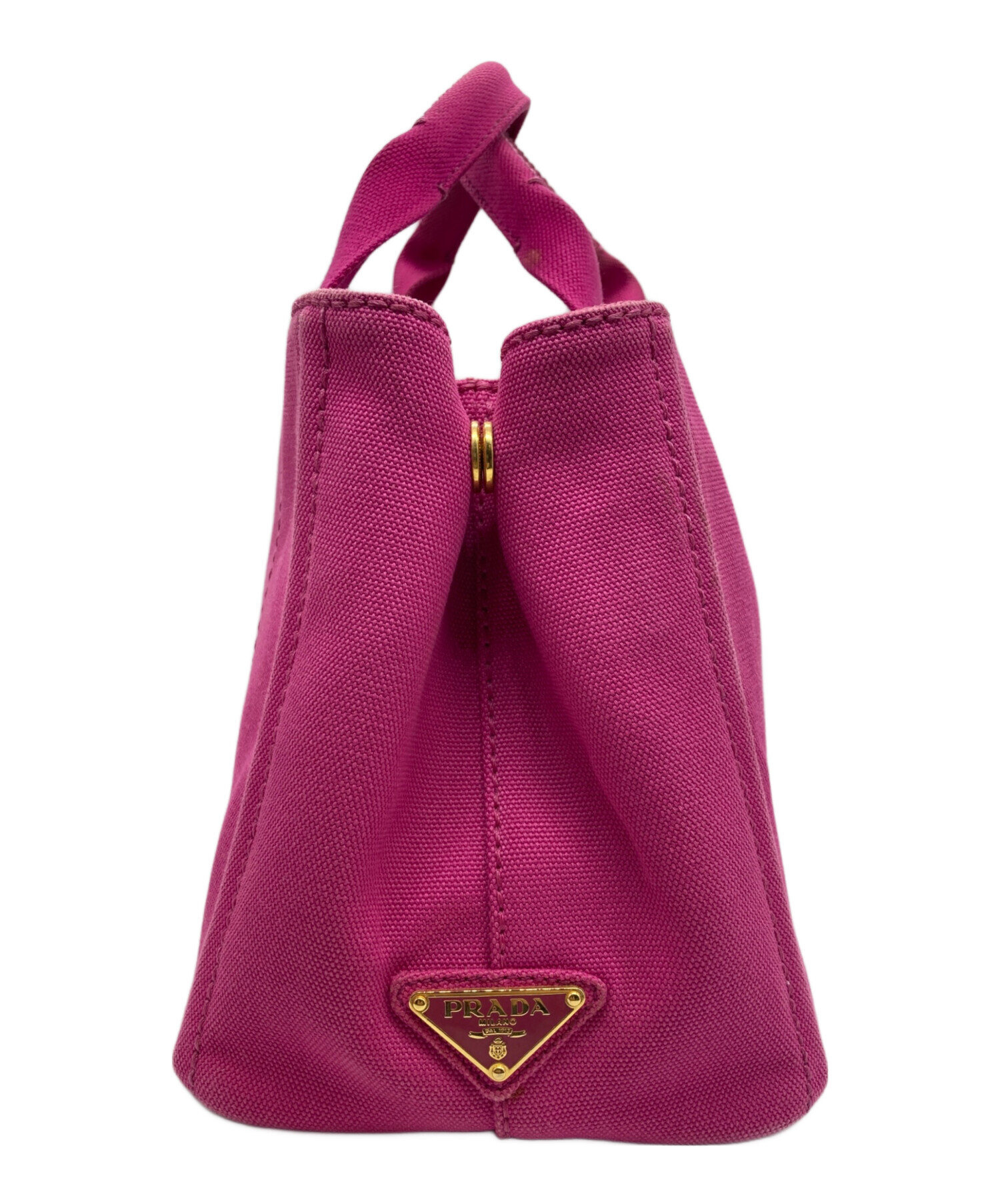 PRADA 御確認用 中古・古着通販】PRADA (プラダ) 2WAYカナパトート ピンク｜ブランド