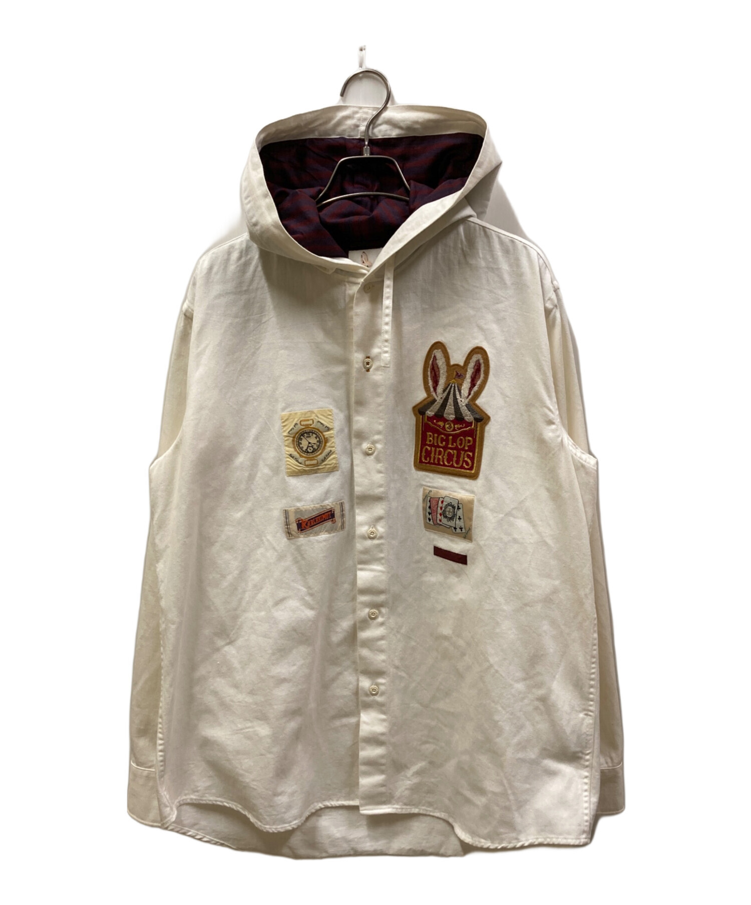 中古・古着通販】KARL HELMUT (カールヘルム) ウサギ刺繍フーディー
