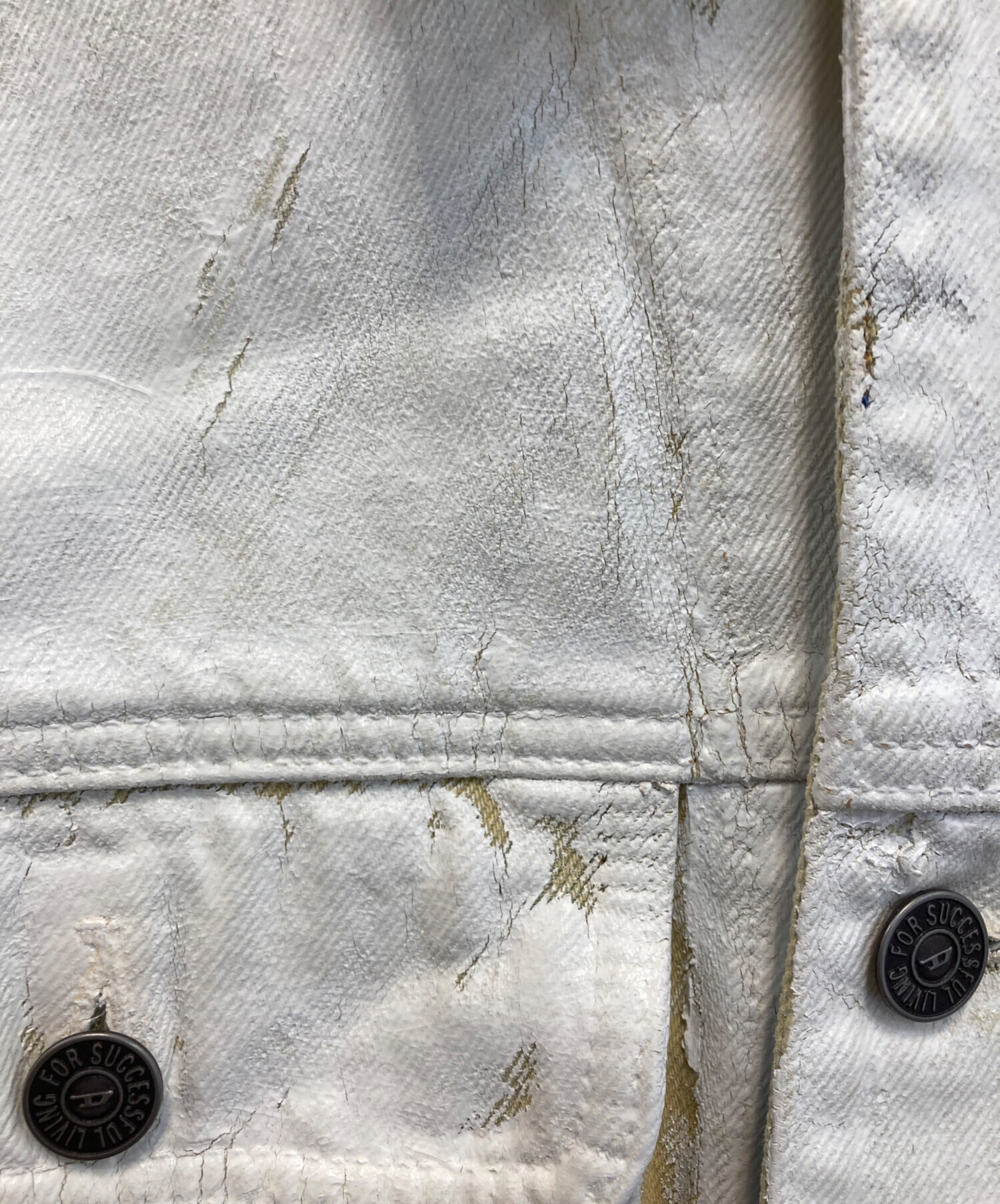 中古・古着通販】DIESEL (ディーゼル) D-BARCY ペンキ加工 デニム