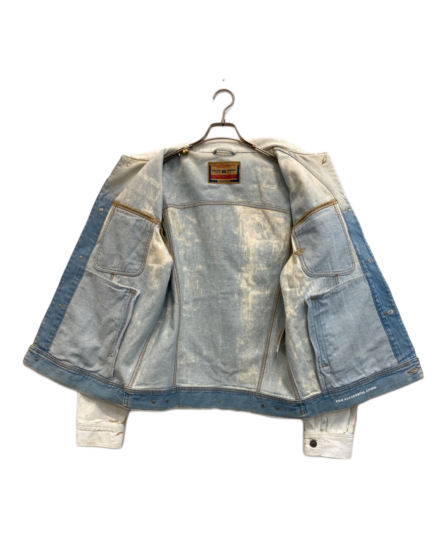中古・古着通販】DIESEL (ディーゼル) D-BARCY ペンキ加工 デニム