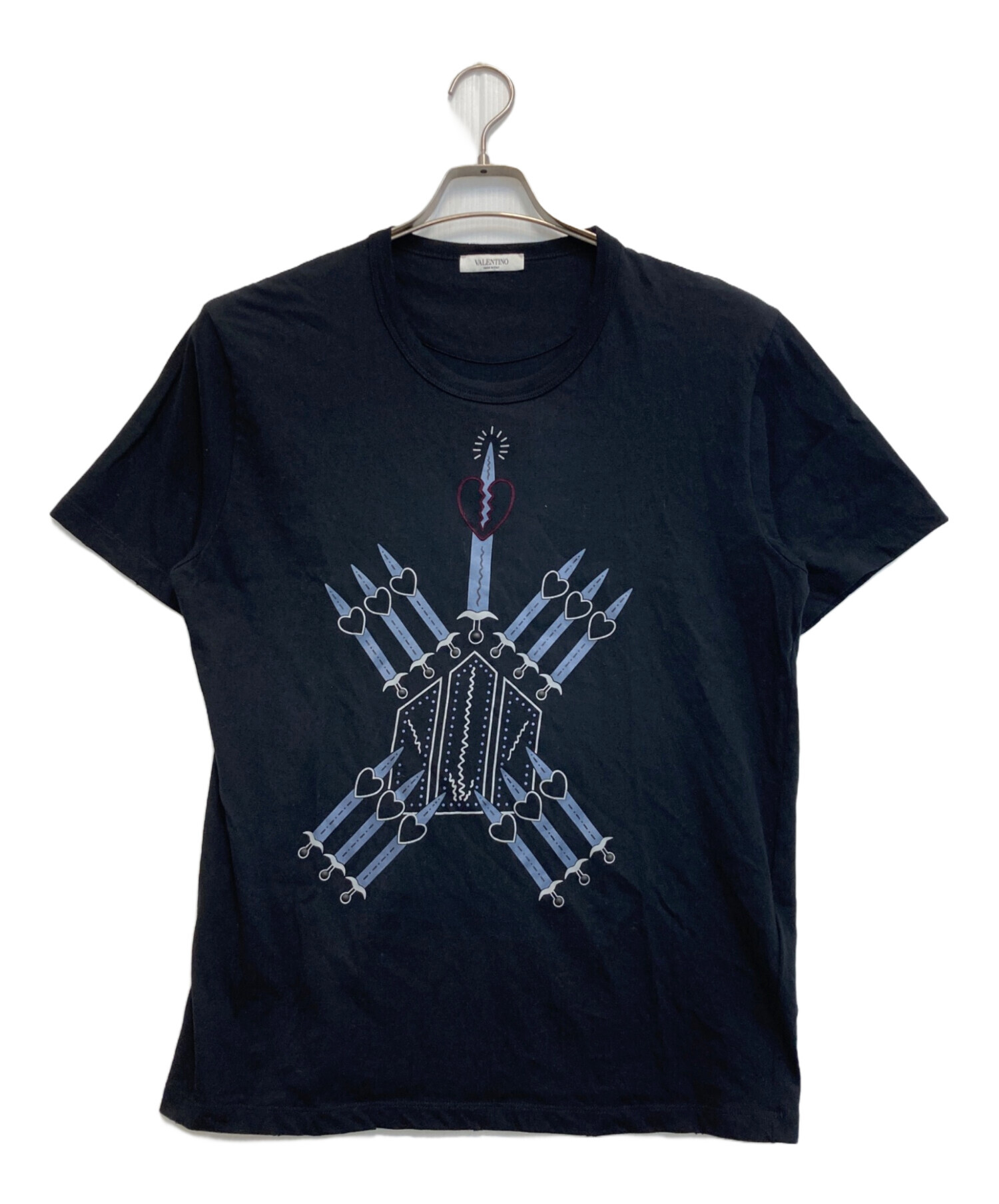 中古・古着通販】VALENTINO (ヴァレンティノ) Love Blade Tシャツ