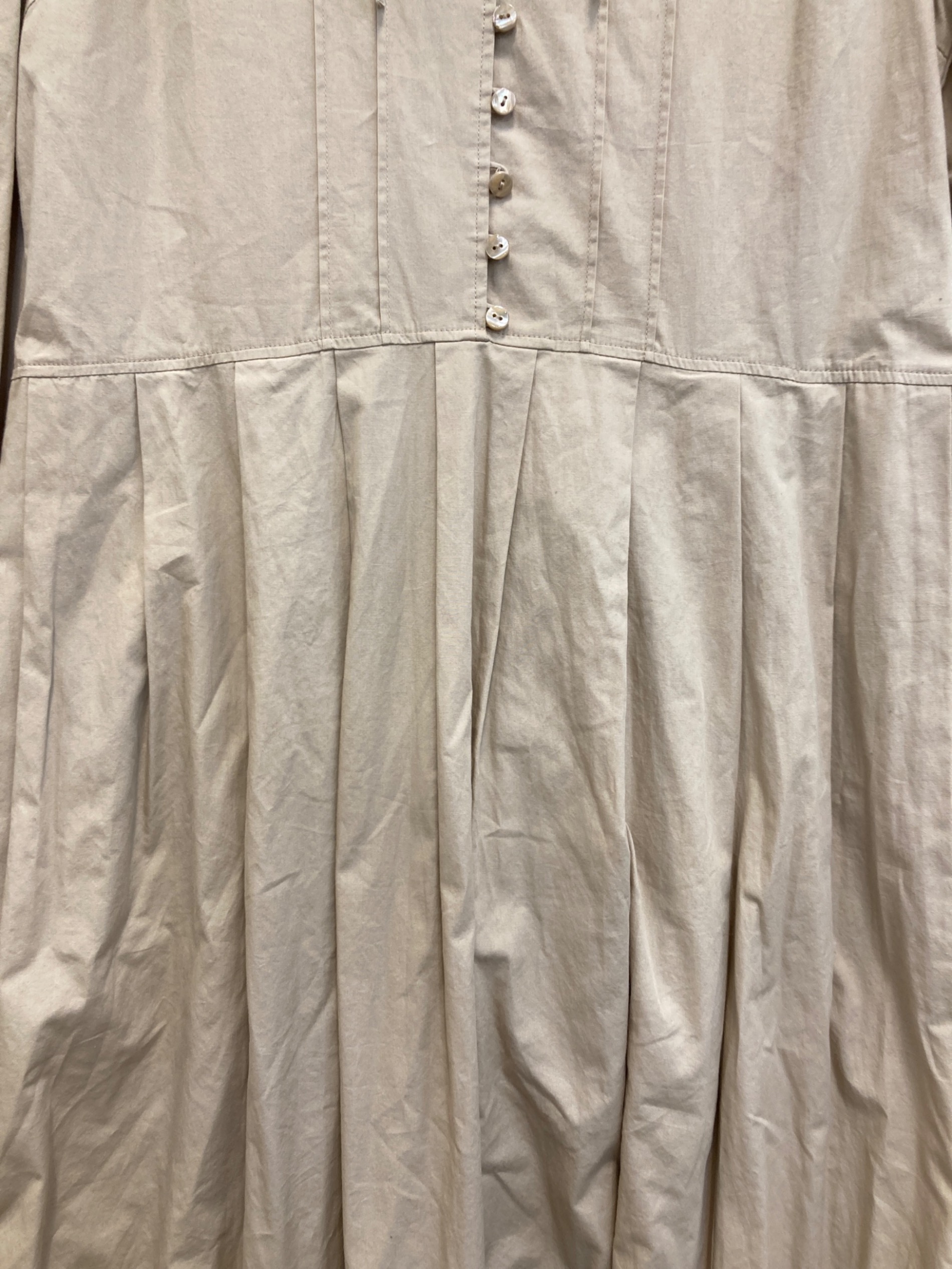 中古・古着通販】Ron Herman (ロンハーマン) タック長袖ワンピース