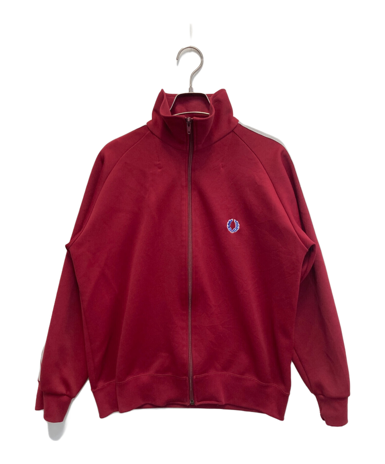 Fred Perry トラックジャケット Lサイズ レッド 中古・古着通販】FRED PERRY (フレッドペリー) 80s トラックジャケット
