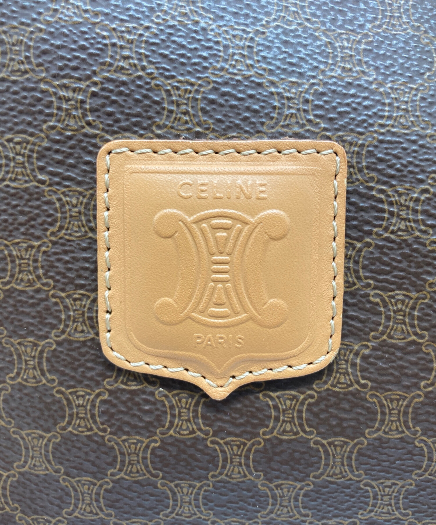 中古・古着通販】CELINE (セリーヌ) マカダム柄 ボストンバッグ