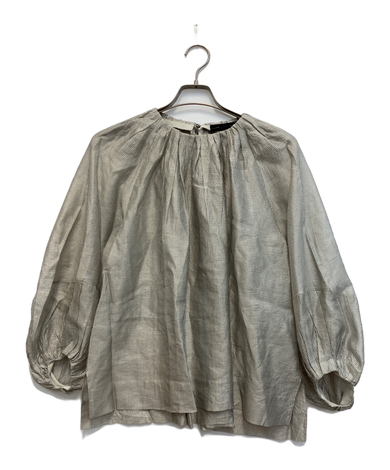 中古・古着通販】EBURE (エブール) スターリーチェックチュニック 