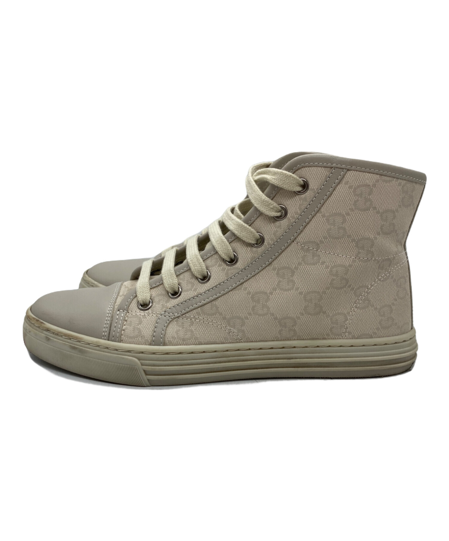 中古・古着通販】GUCCI (グッチ) GGキャンバス ハイカットスニーカー
