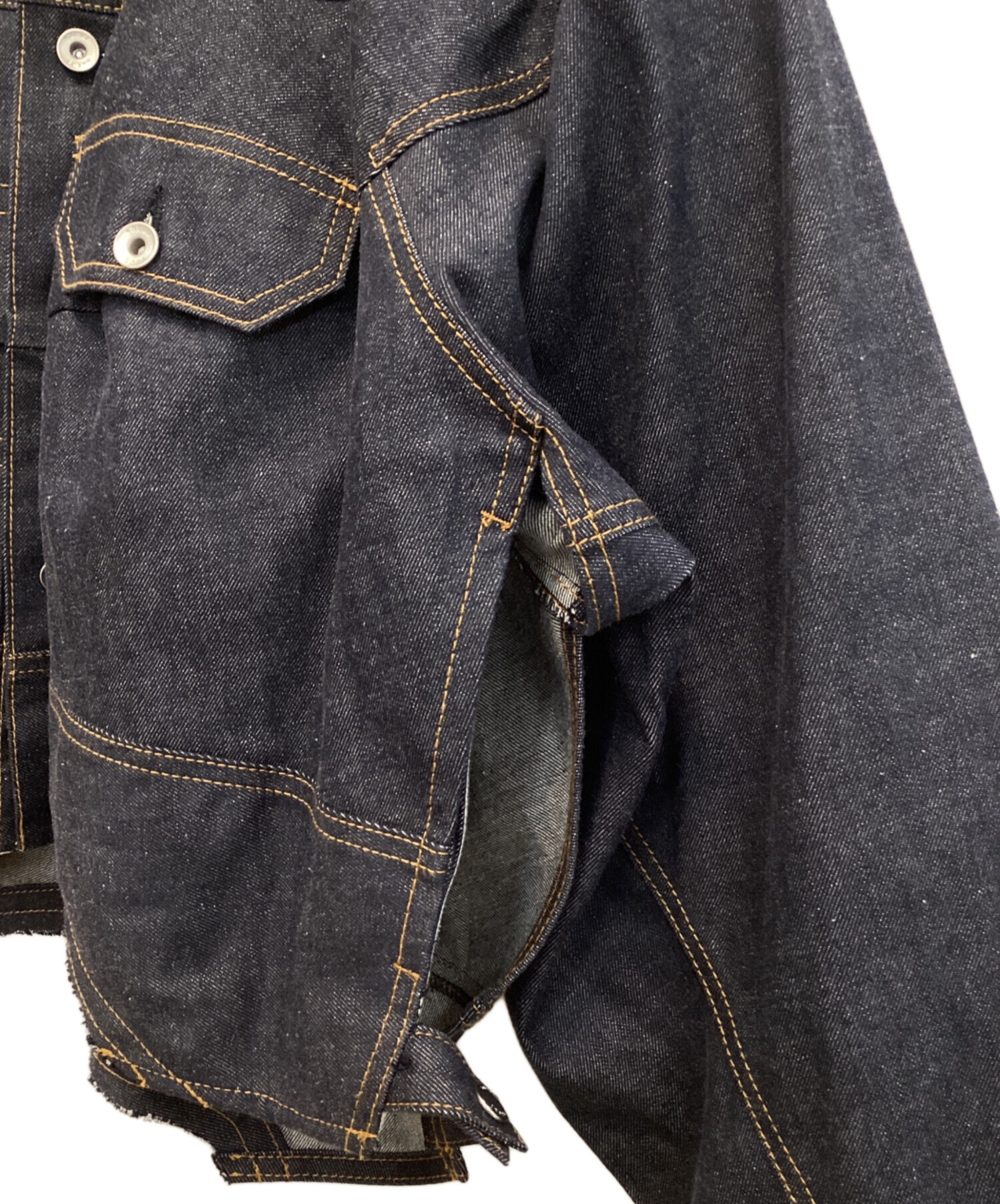 中古・古着通販】sacai (サカイ) 24SS Denim Blouson/デニムブルゾン 