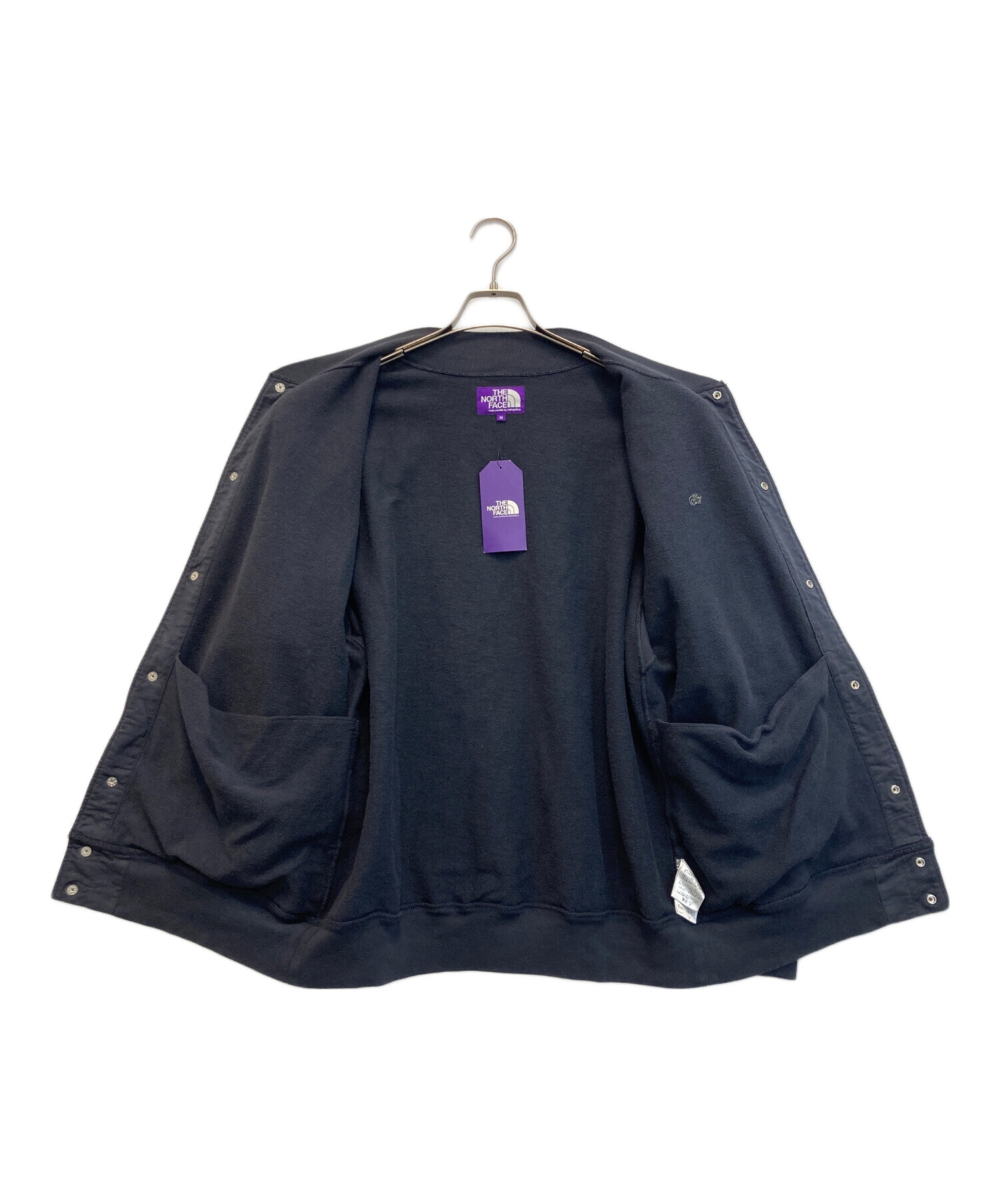 THE NORTH FACE ネイビー カーディガンタイプ 中古・古着通販】THE NORTHFACE PURPLELABEL (ザ・ノースフェイス
