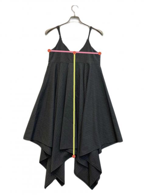 中古・古着通販】POPPY (ポピー) Handkerchief hem lace cami tunic