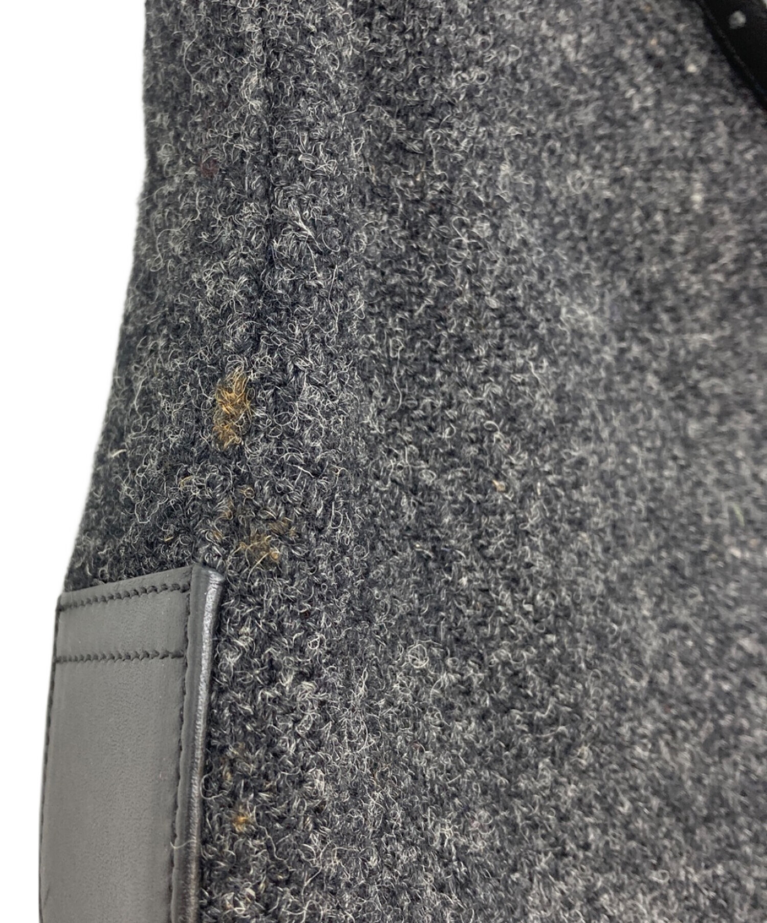 中古・古着通販】COACH (コーチ) ツイードワンショルダーミニバッグ