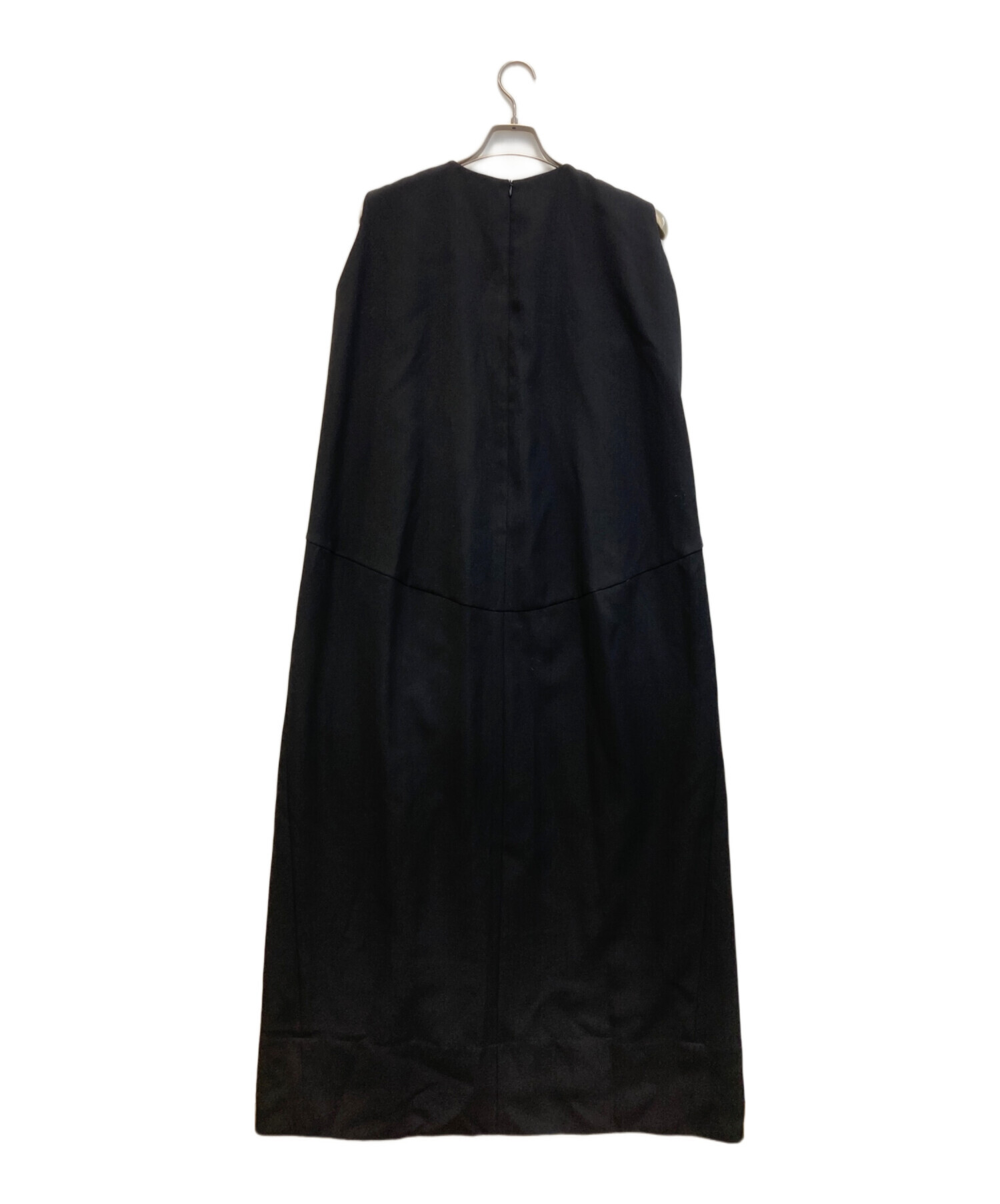 HARUNOBUMURATA GIULIA ノースリーブ ブラック 38 中古・古着通販】HARUNOBUMURATA (ハルノブ ムラタ) GIULIA ウール