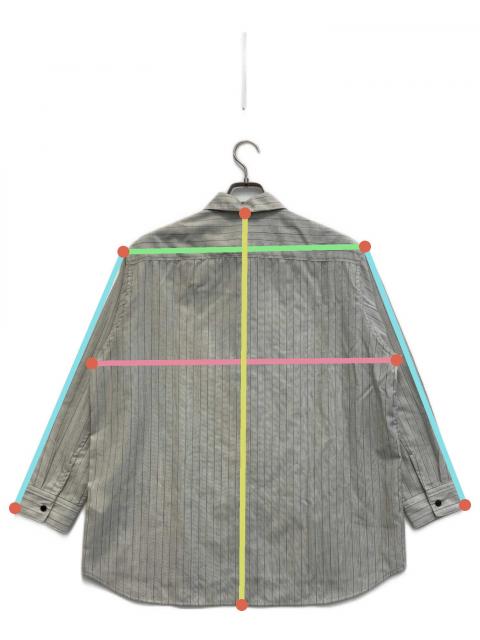 中古・古着通販】nonnotte (ノノット) Oversized Shirt/オーバーサイズ