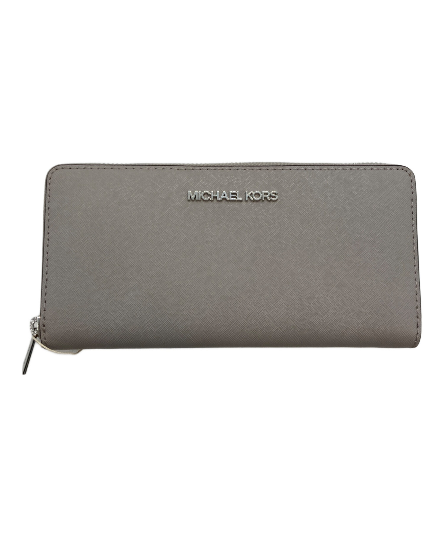 【新品未使用】MICHAEL KORS 長財布 中古・古着通販】MICHAEL KORS (マイケルコース) 長財布 グレー 未使用