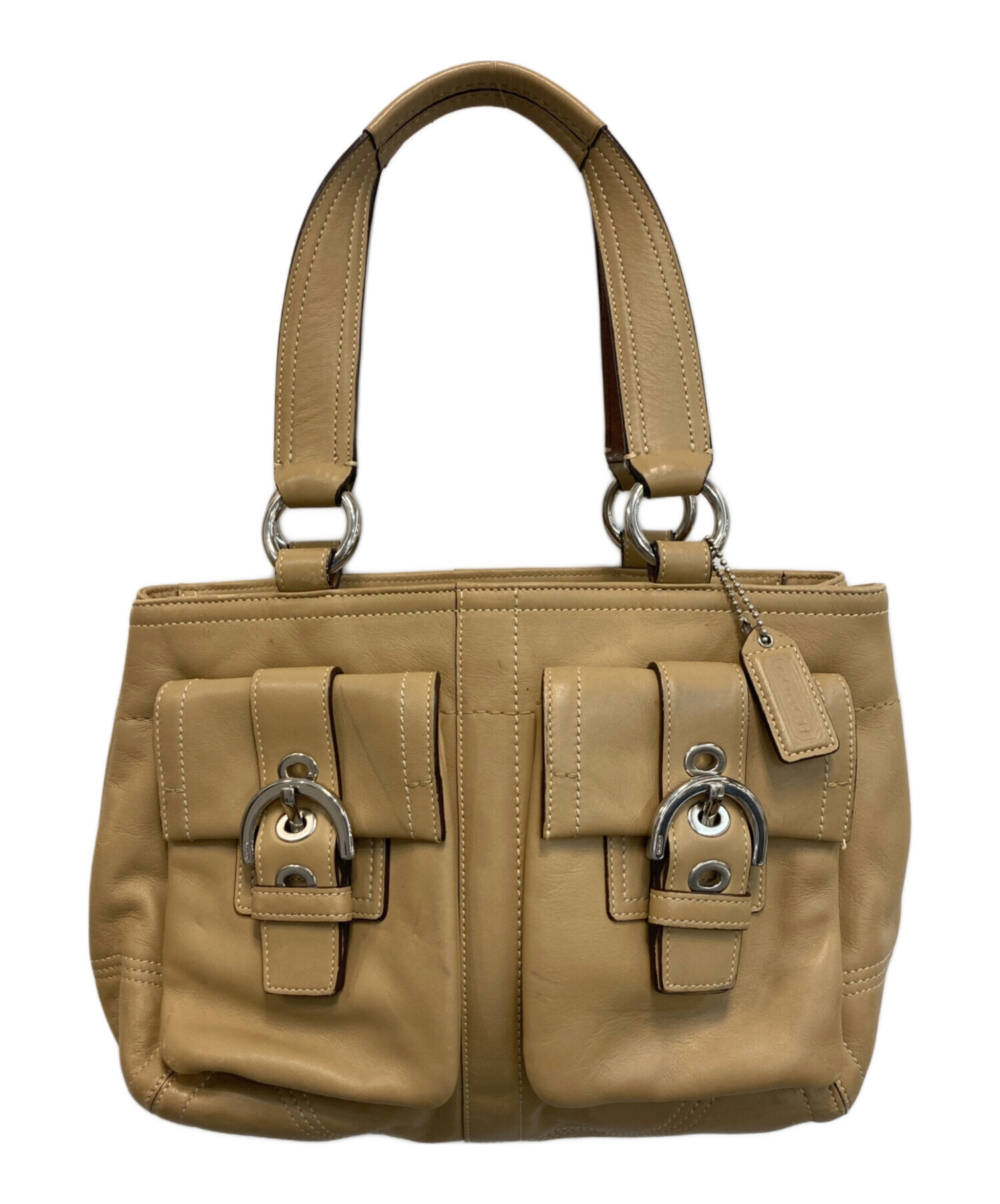 中古・古着通販】COACH (コーチ) ソーホー レザートートバッグ