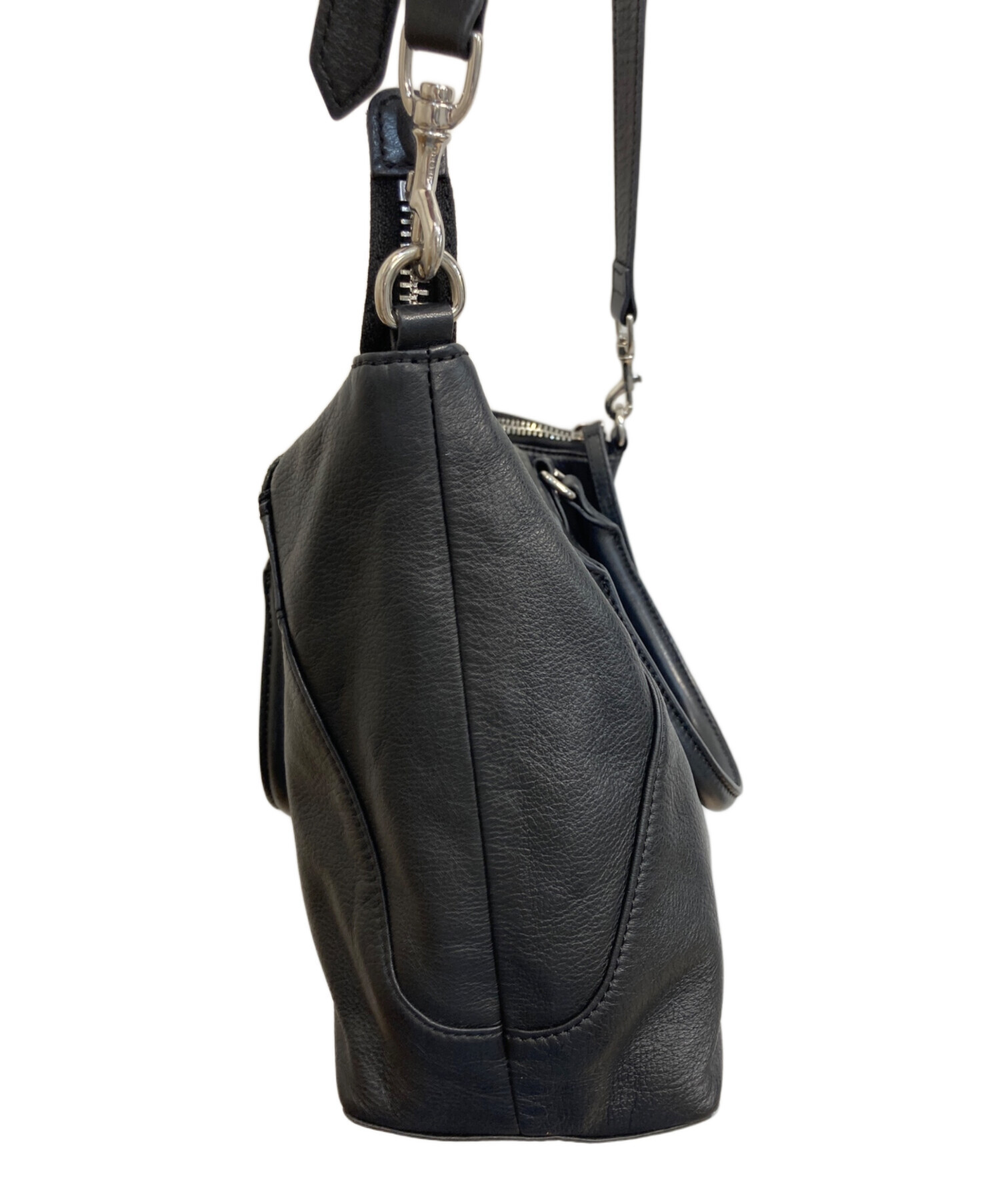 中古・古着通販】DIESEL (ディーゼル) LE ZIPPER 2WAYバッグ ブラック