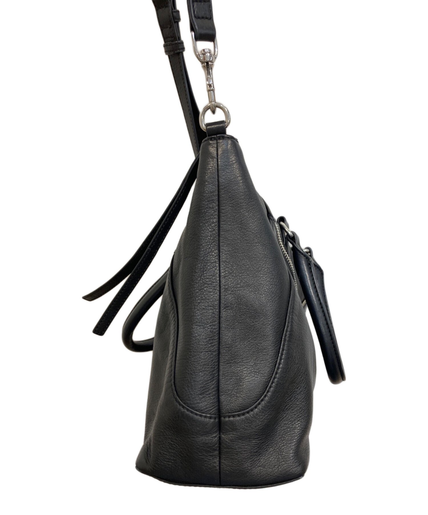 中古・古着通販】DIESEL (ディーゼル) LE ZIPPER 2WAYバッグ ブラック