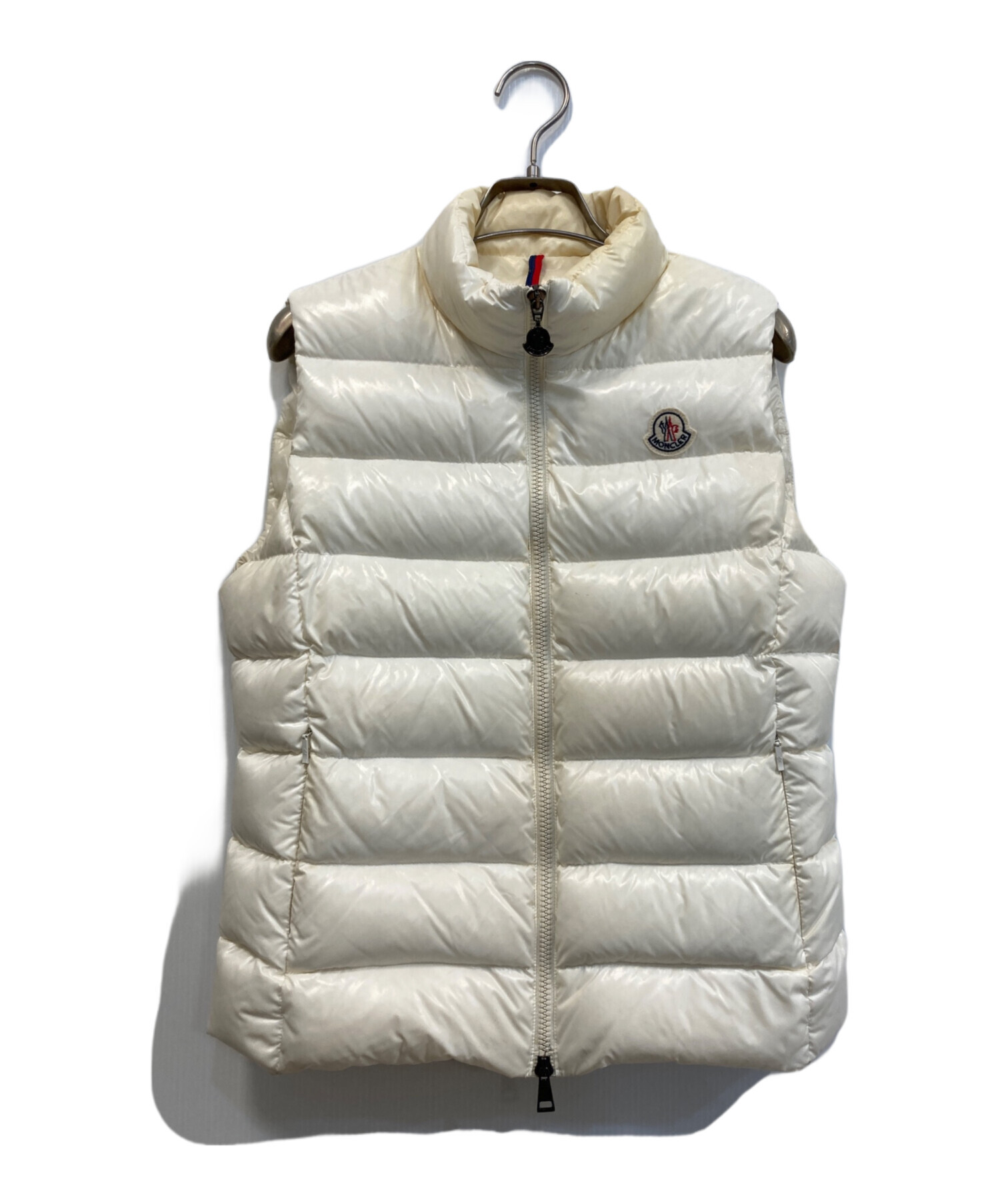中古・古着通販】MONCLER (モンクレール) GHANY/ダウンベスト ホワイト