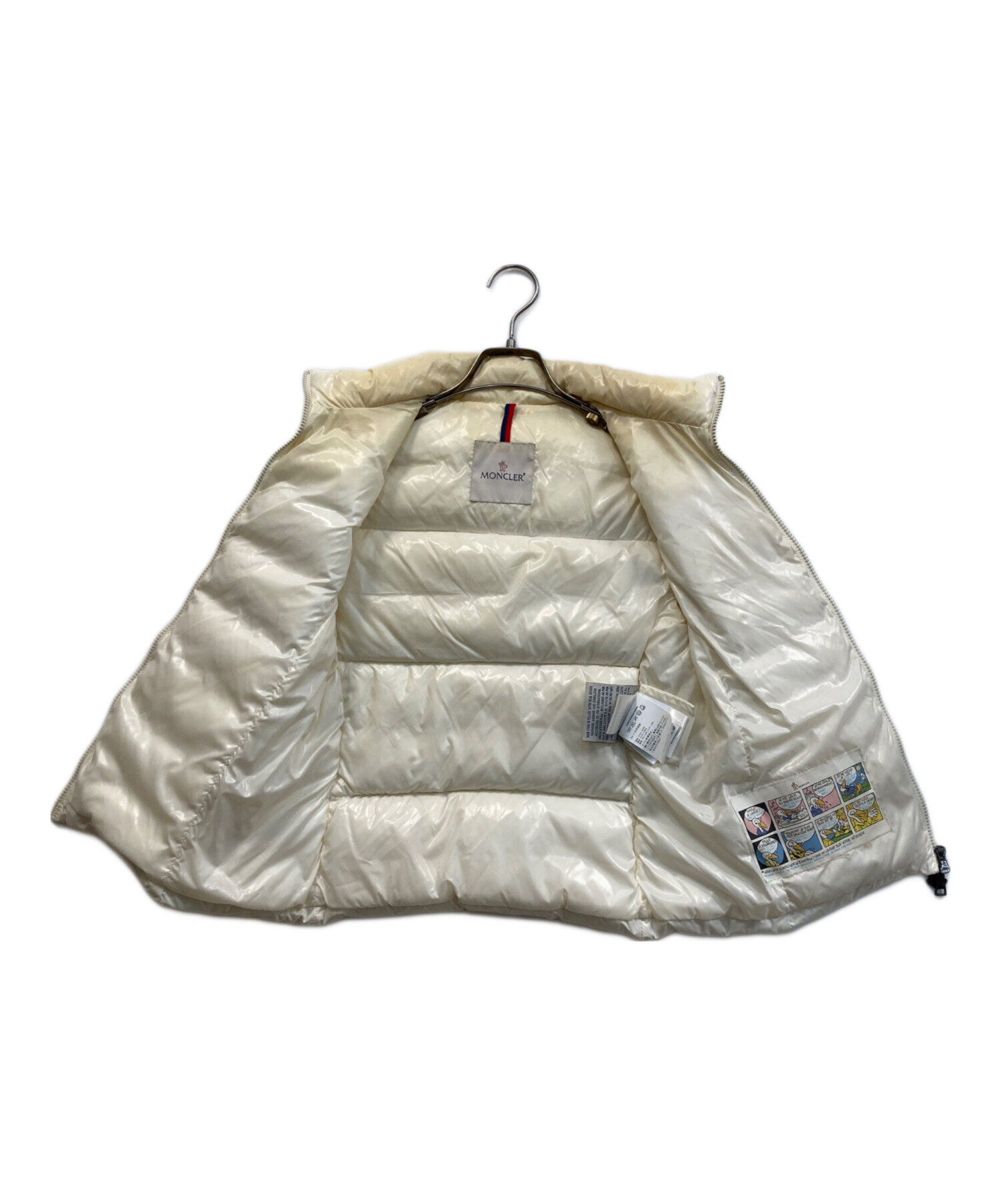 中古・古着通販】MONCLER (モンクレール) GHANY/ダウンベスト ホワイト