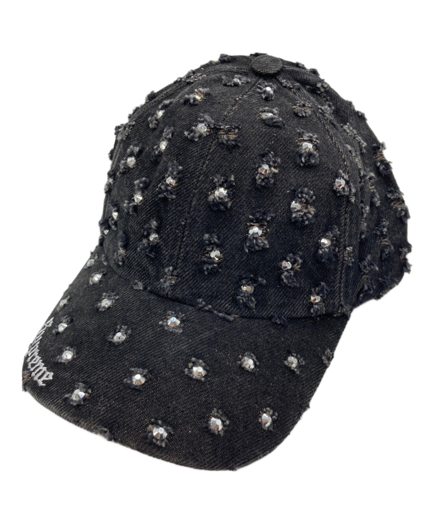 Supreme Stone  キャップ 中古・古着通販】Supreme (シュプリーム) 26FW Rhinestone Denim Cap