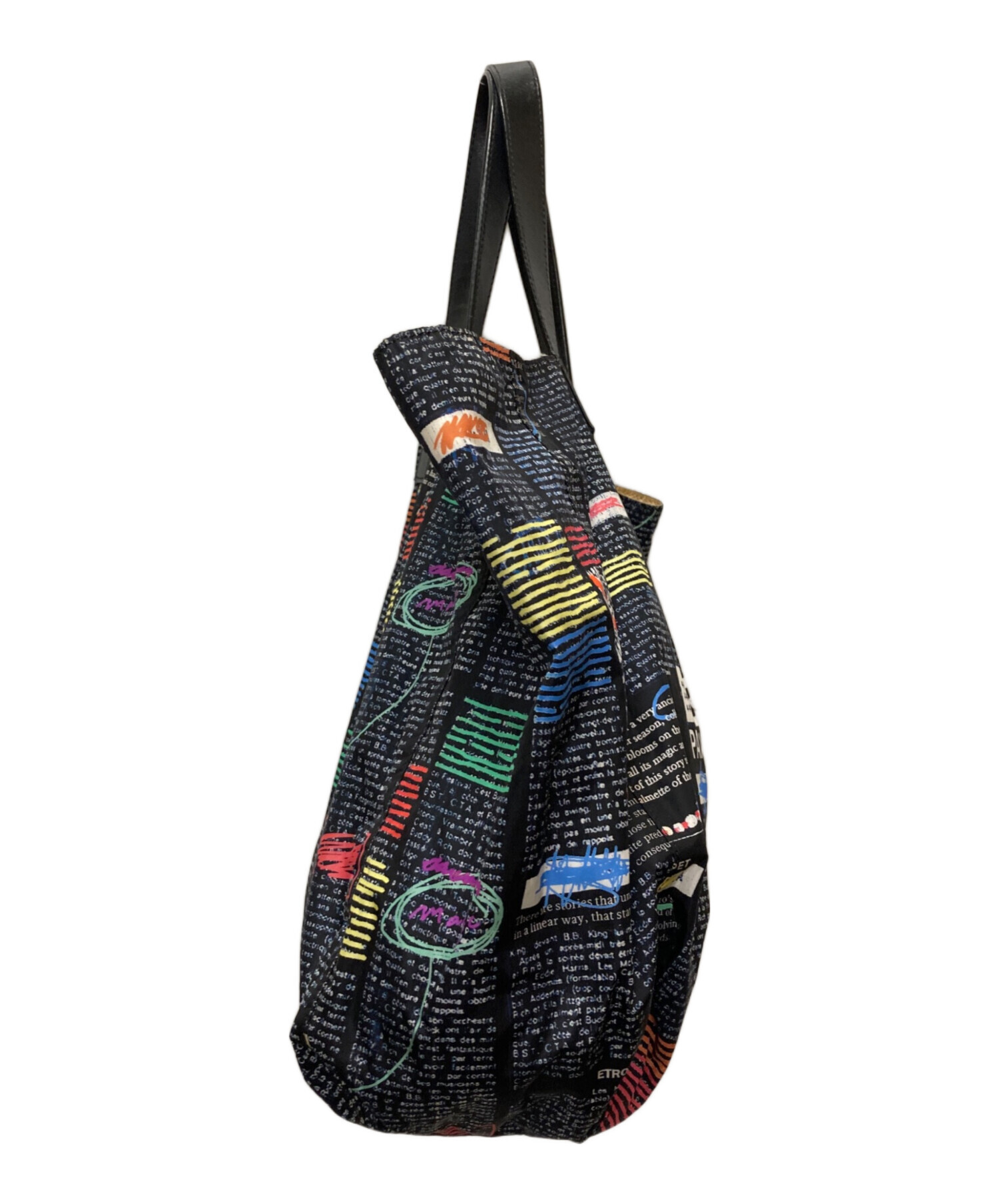 中古・古着通販】ETRO (エトロ) リバーシブル タブロイドプリント