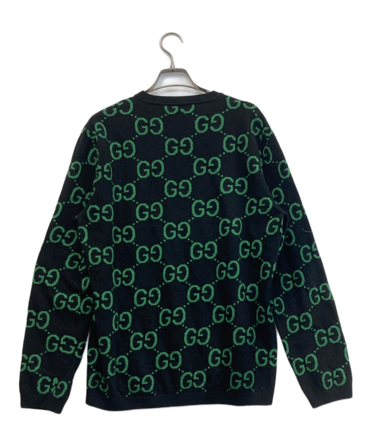 GUCCI 未使用セーター 中古・古着通販】GUCCI (グッチ) GG柄ウールジャガードセーター