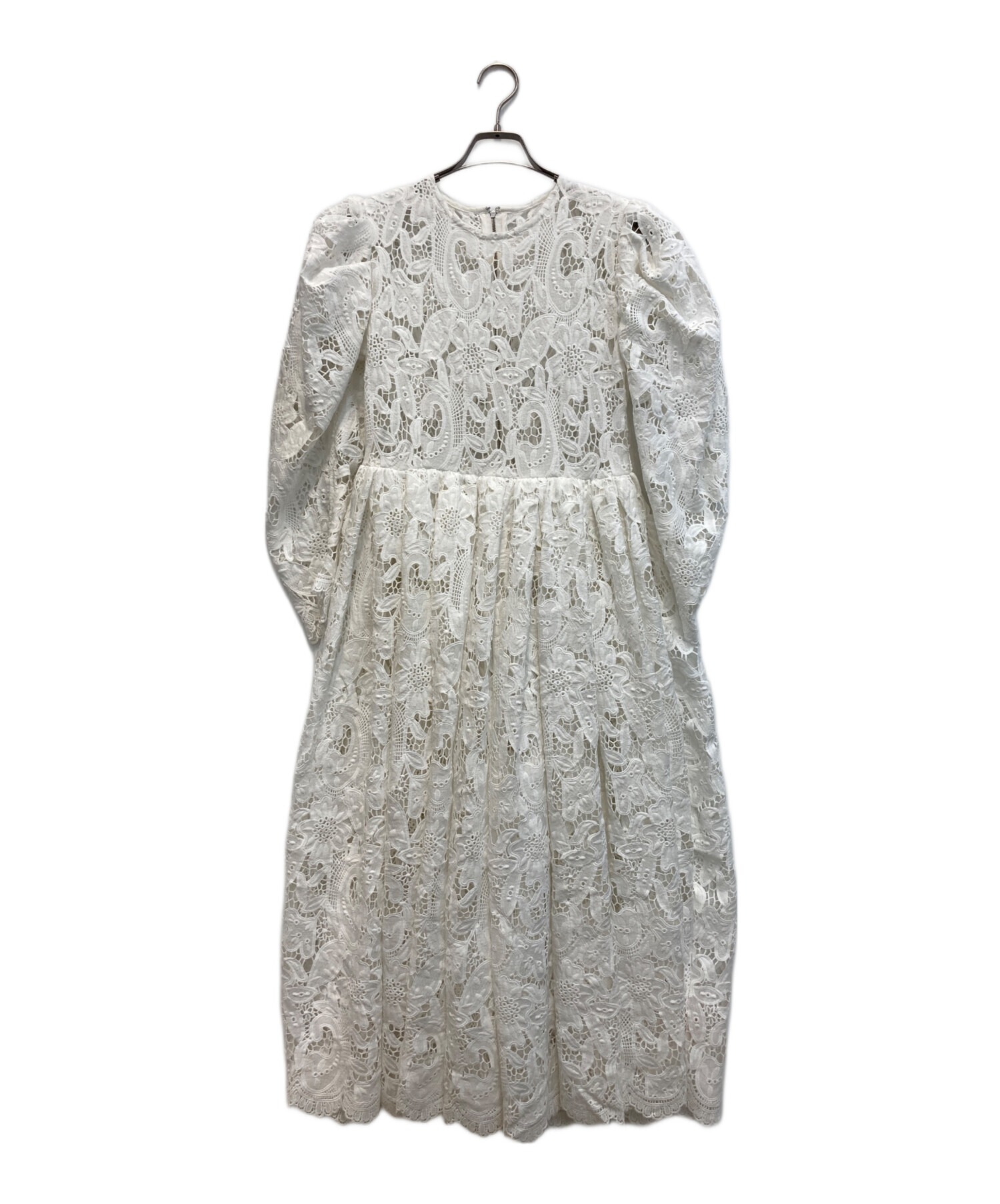 中古・古着通販】Bibiy. (ビビィ) LOTTY LACE DRESS ホワイトレース
