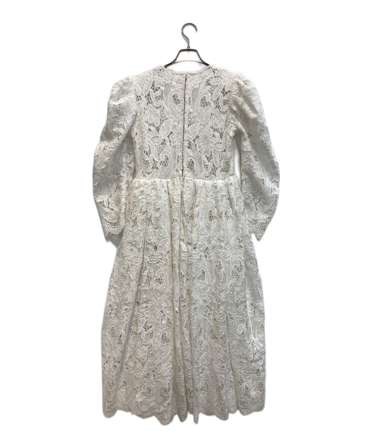中古・古着通販】Bibiy. (ビビィ) LOTTY LACE DRESS ホワイトレース