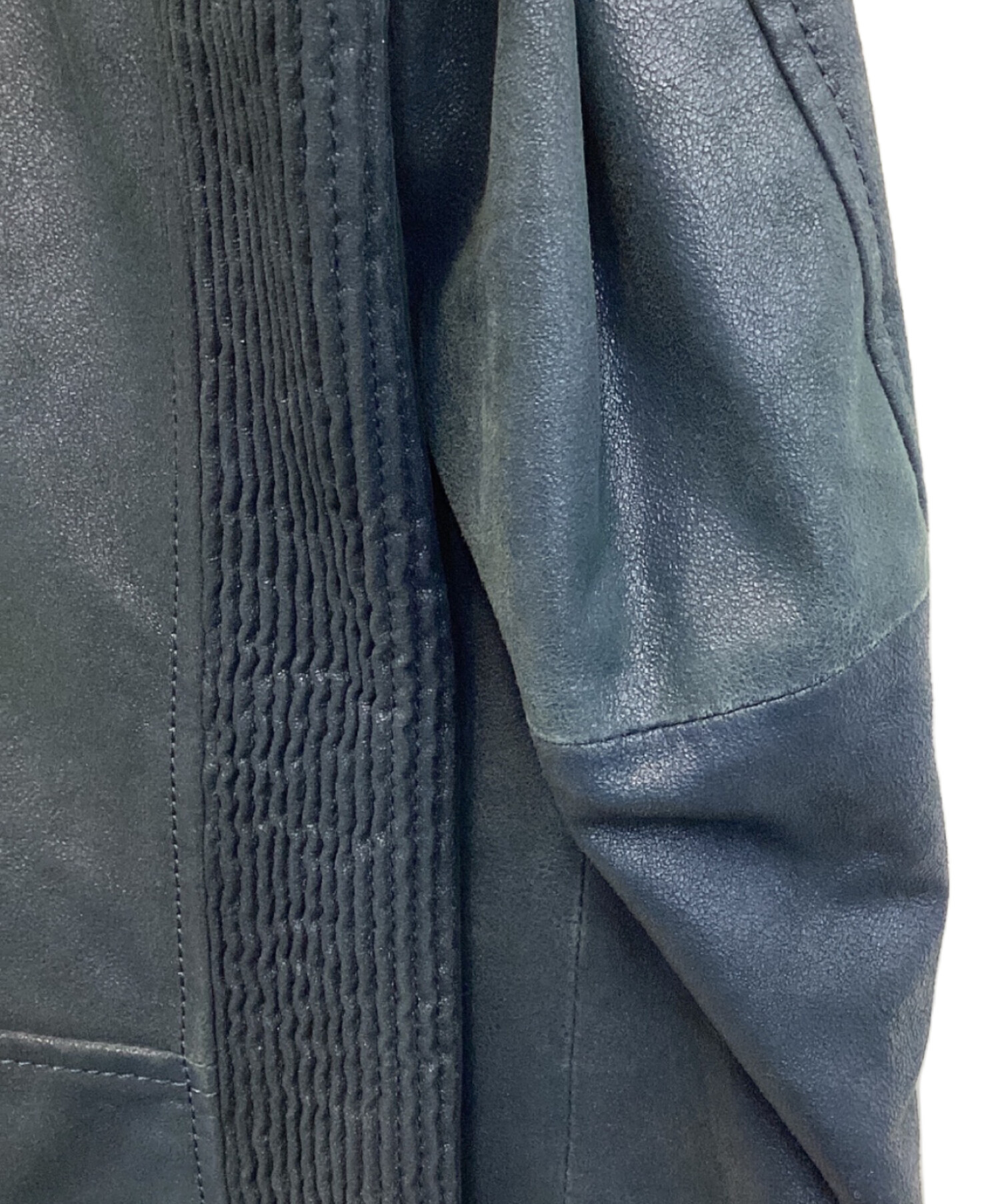 中古・古着通販】DIESEL (ディーゼル) ラムレザーシングルライダース