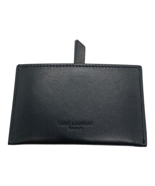 【極美品✨付属品完備】サンローラン コンパクトミラー レザーケース付き 黒 中古・古着通販】Saint Laurent Paris (サンローランパリ) レザー