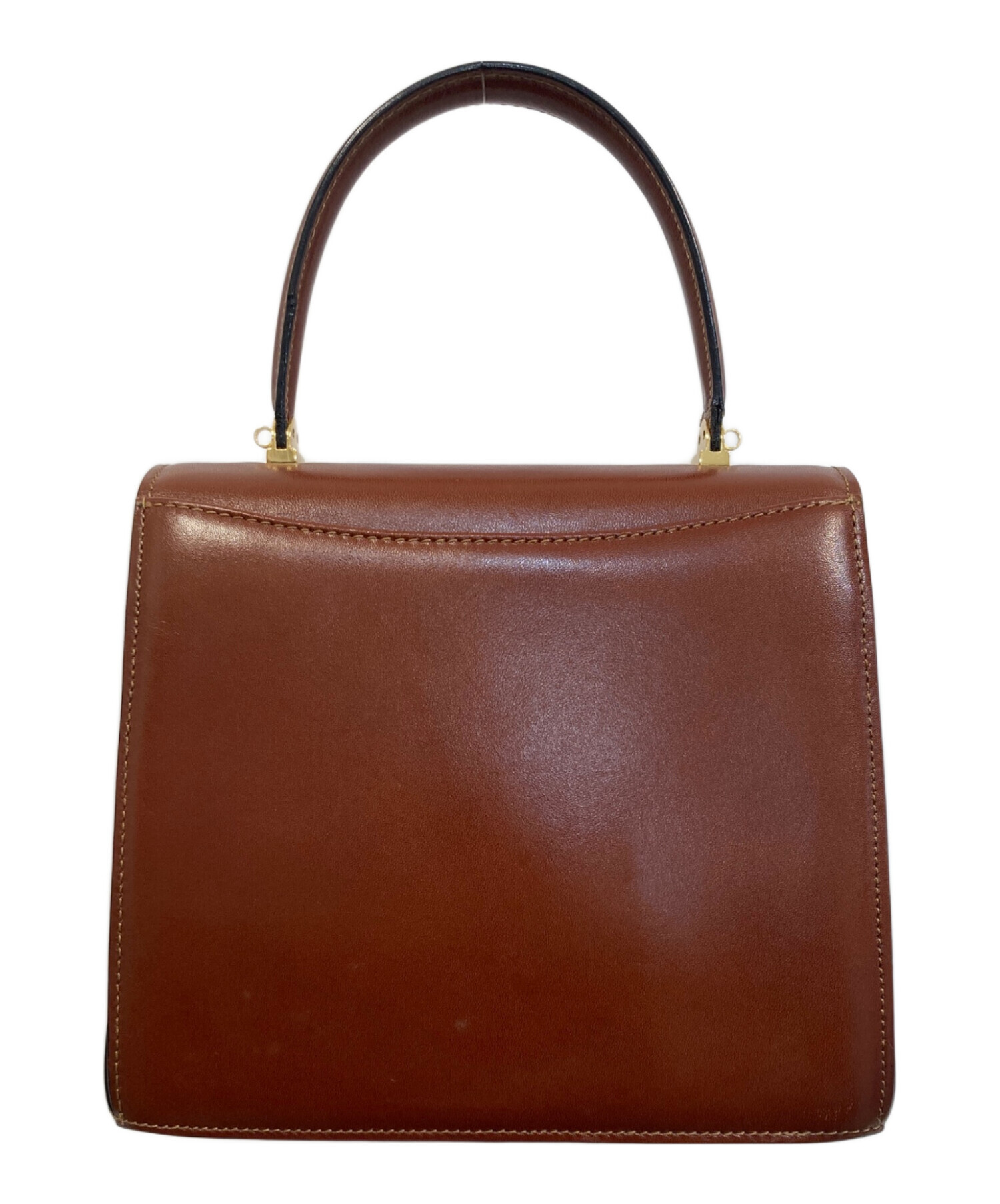 中古・古着通販】BALLY (バリー) ハンドバッグ ブラウン｜ブランド