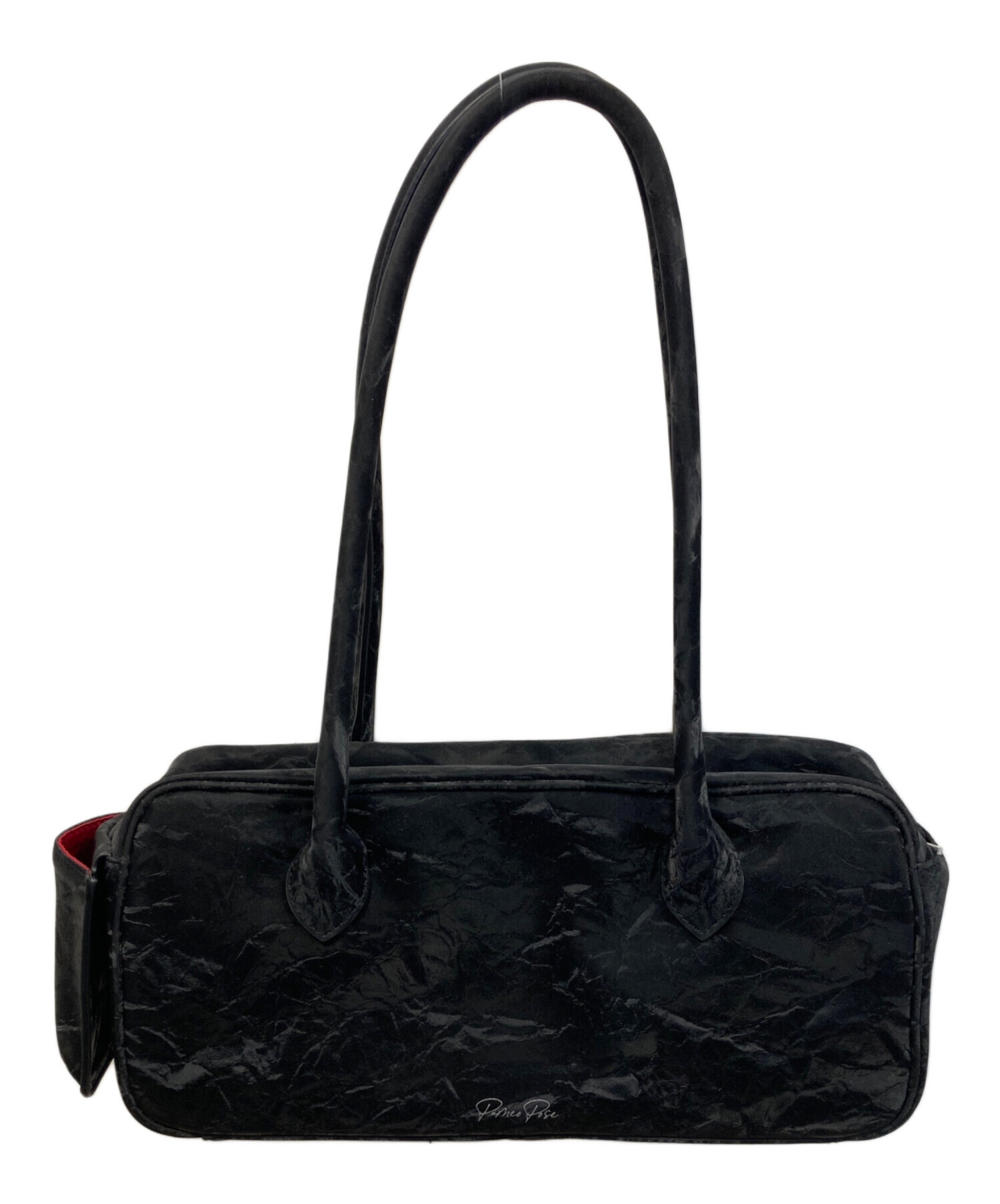 中古・古着通販】PAMEO POSE (パメオポーズ) Moire Flute Bag ブラック
