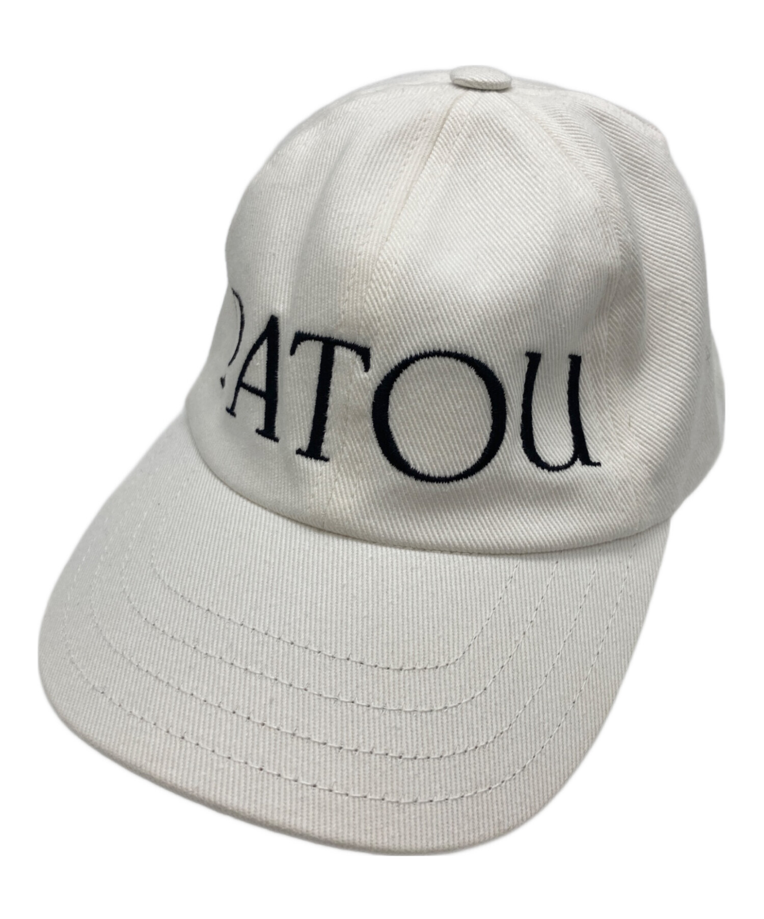 中古・古着通販】Patou (パトゥ) コットンパトゥキャップ ホワイト