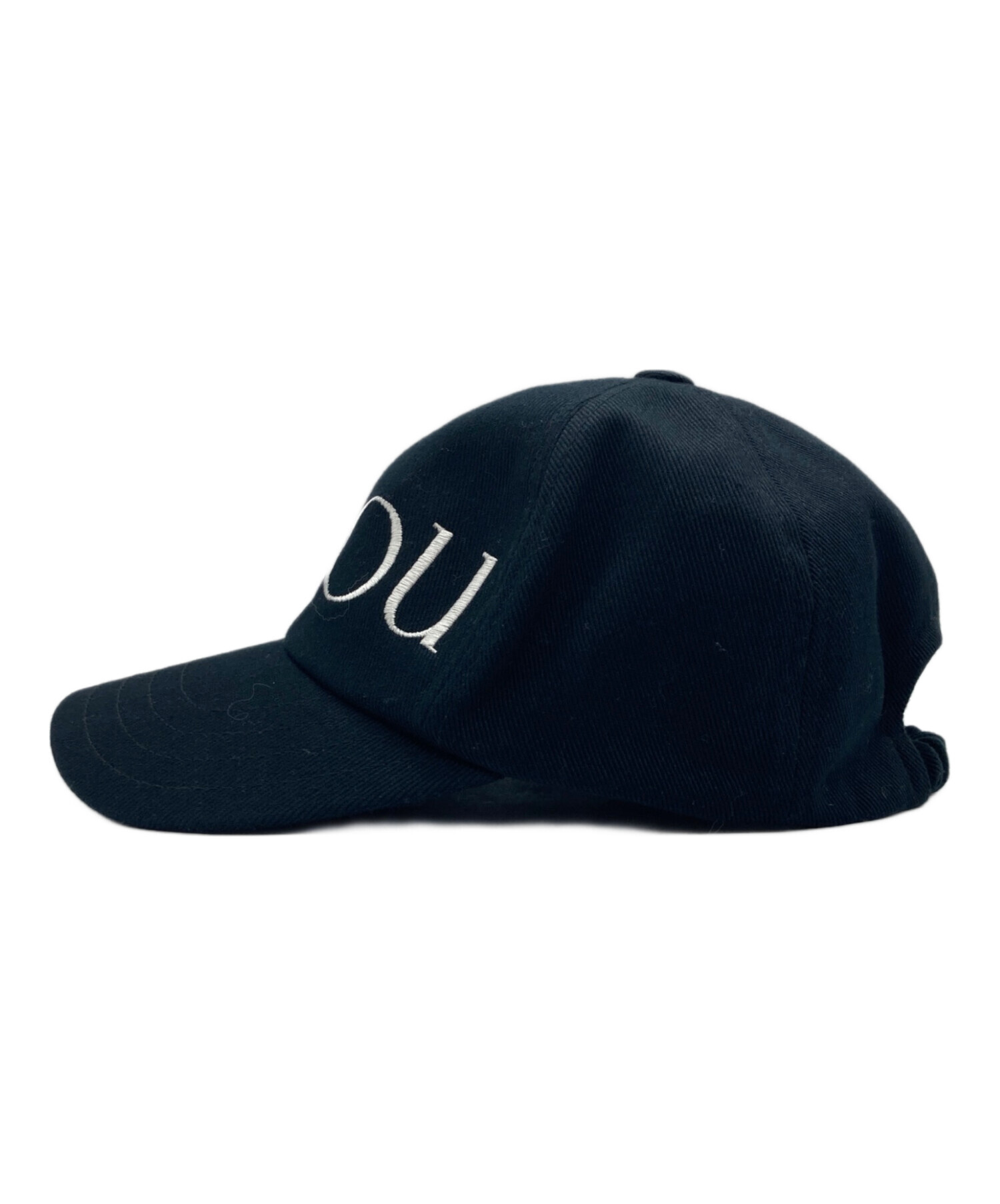 中古・古着通販】Patou (パトゥ) コットンパトゥキャップ ブラック