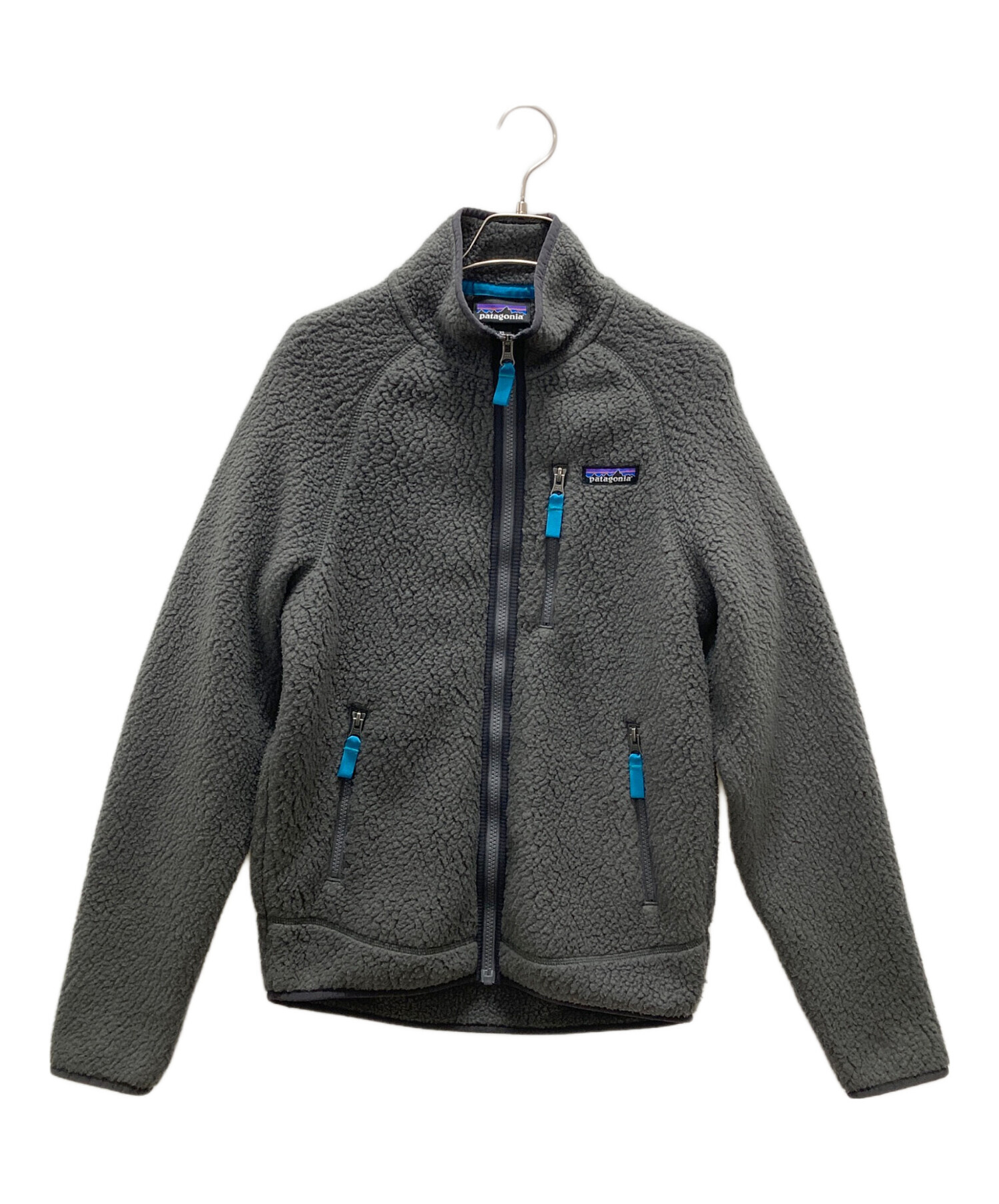 patagonia フリースジャケット XS グレー 中古・古着通販】Patagonia (パタゴニア) フリースジャケット グレー