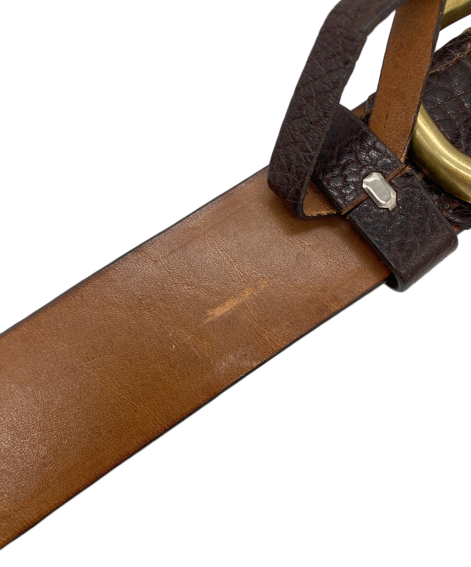 J&M DAVIDSON ブラウンレザーベルト BRAIDED BELT｜J&M DAVIDSON｜ジェイアンドエムデヴィッドソン