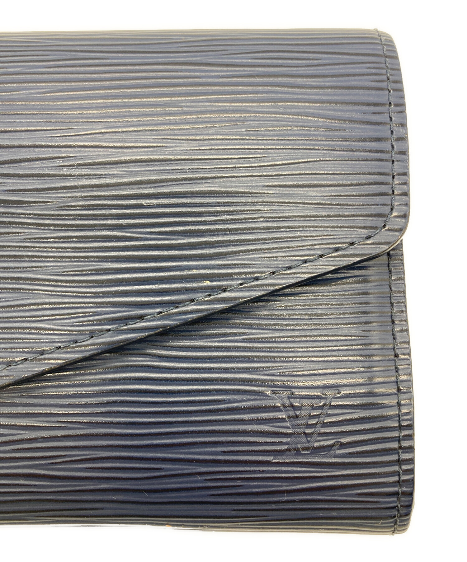 中古・古着通販】LOUIS VUITTON (ルイ ヴィトン) 長財布 ネイビー