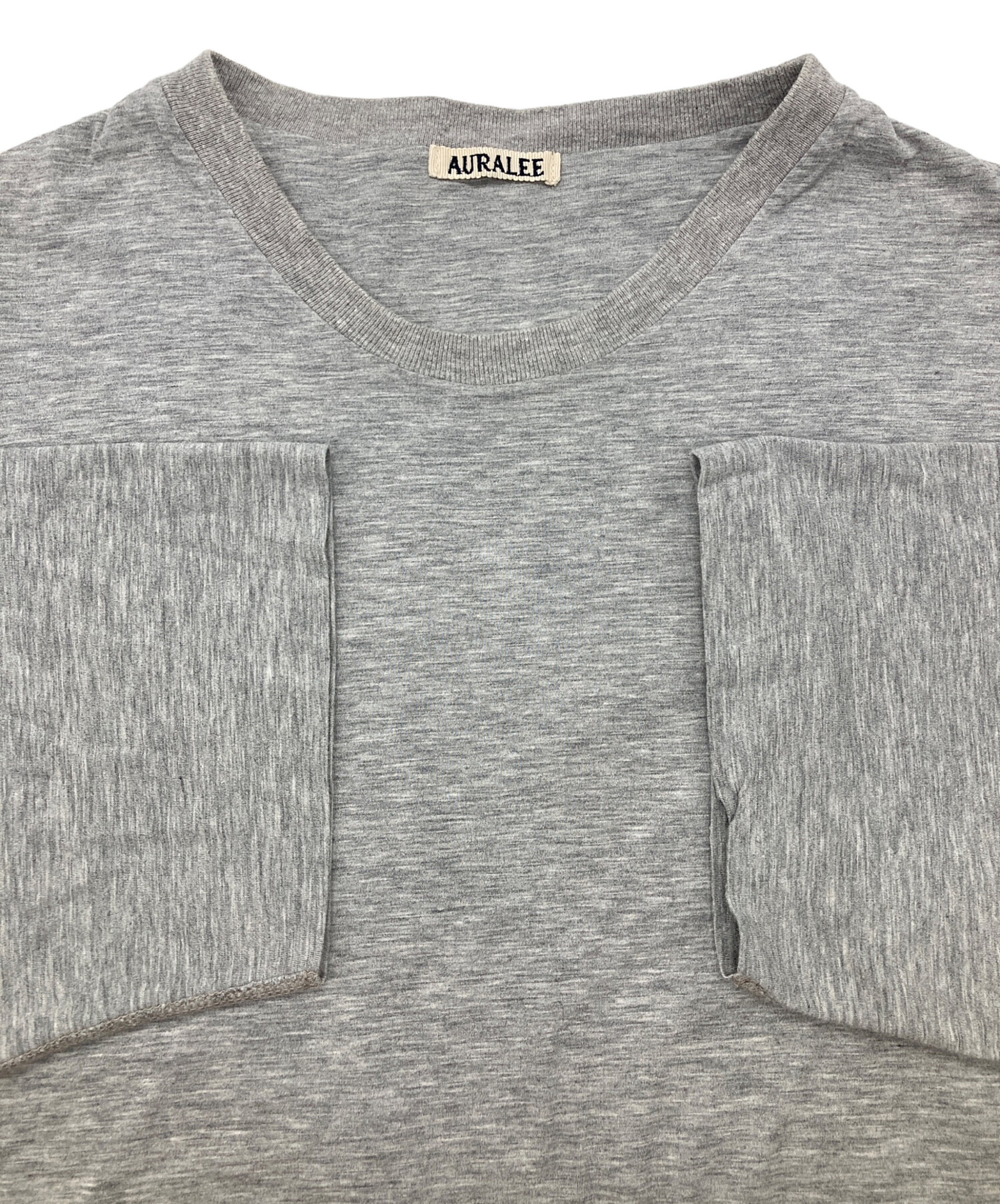 中古・古着通販】AURALEE (オーラリー) ハイゲージダブルクロスTシャツ 