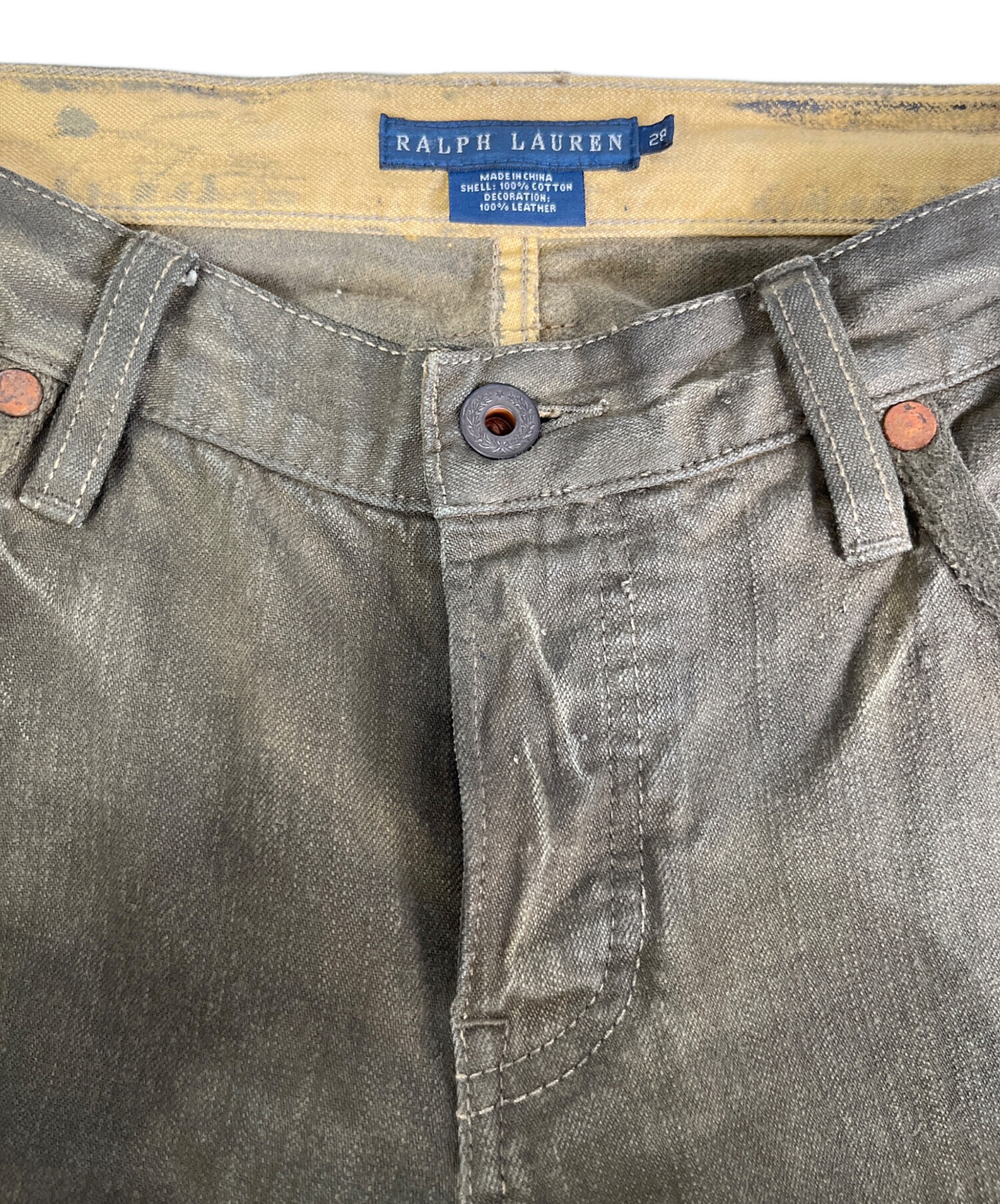 中古・古着通販】RALPH LAUREN (ラルフローレン) バイカーパンツ 