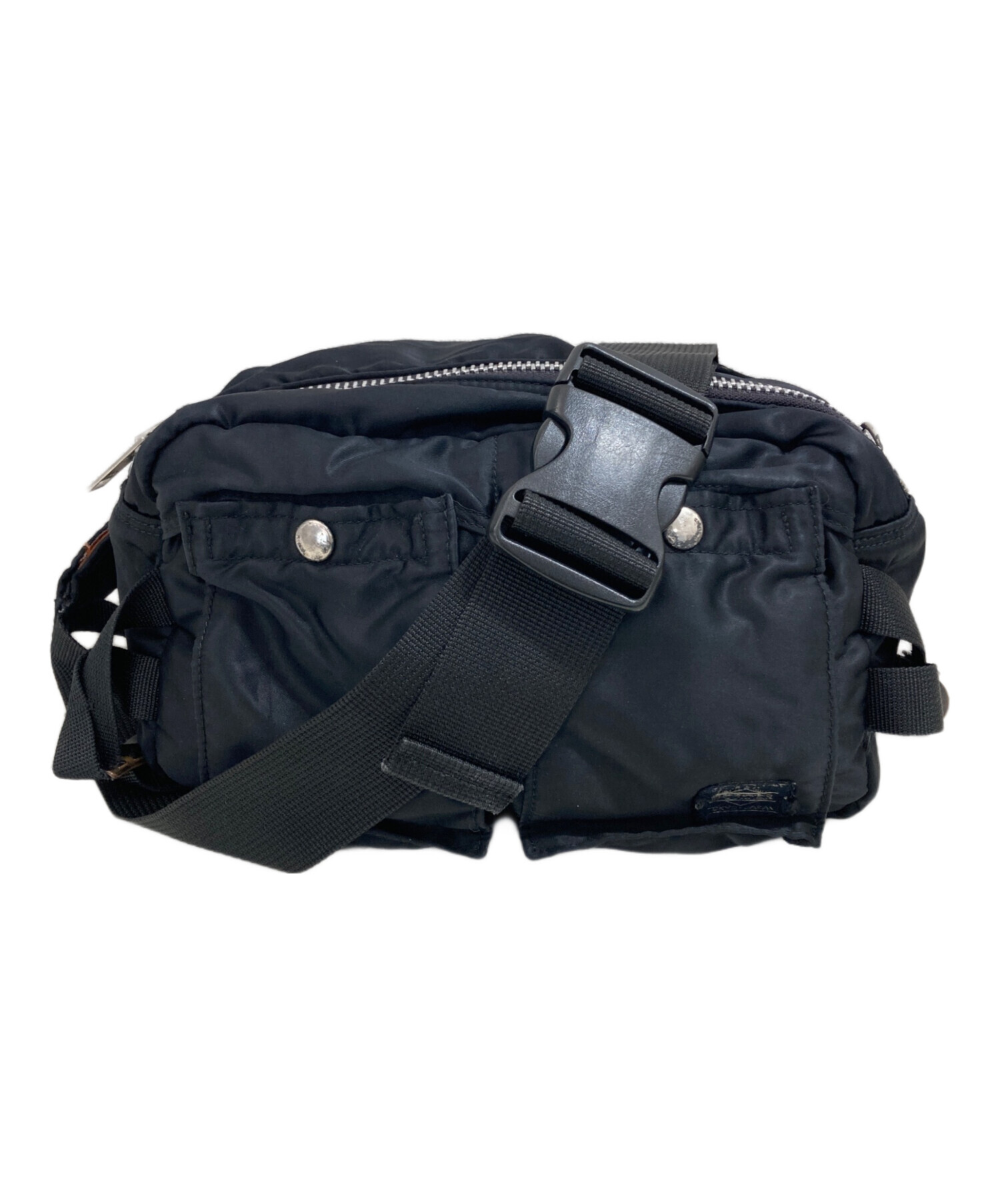 中古・古着通販】PORTER (ポーター) タンカーウエストバッグ ブラック 