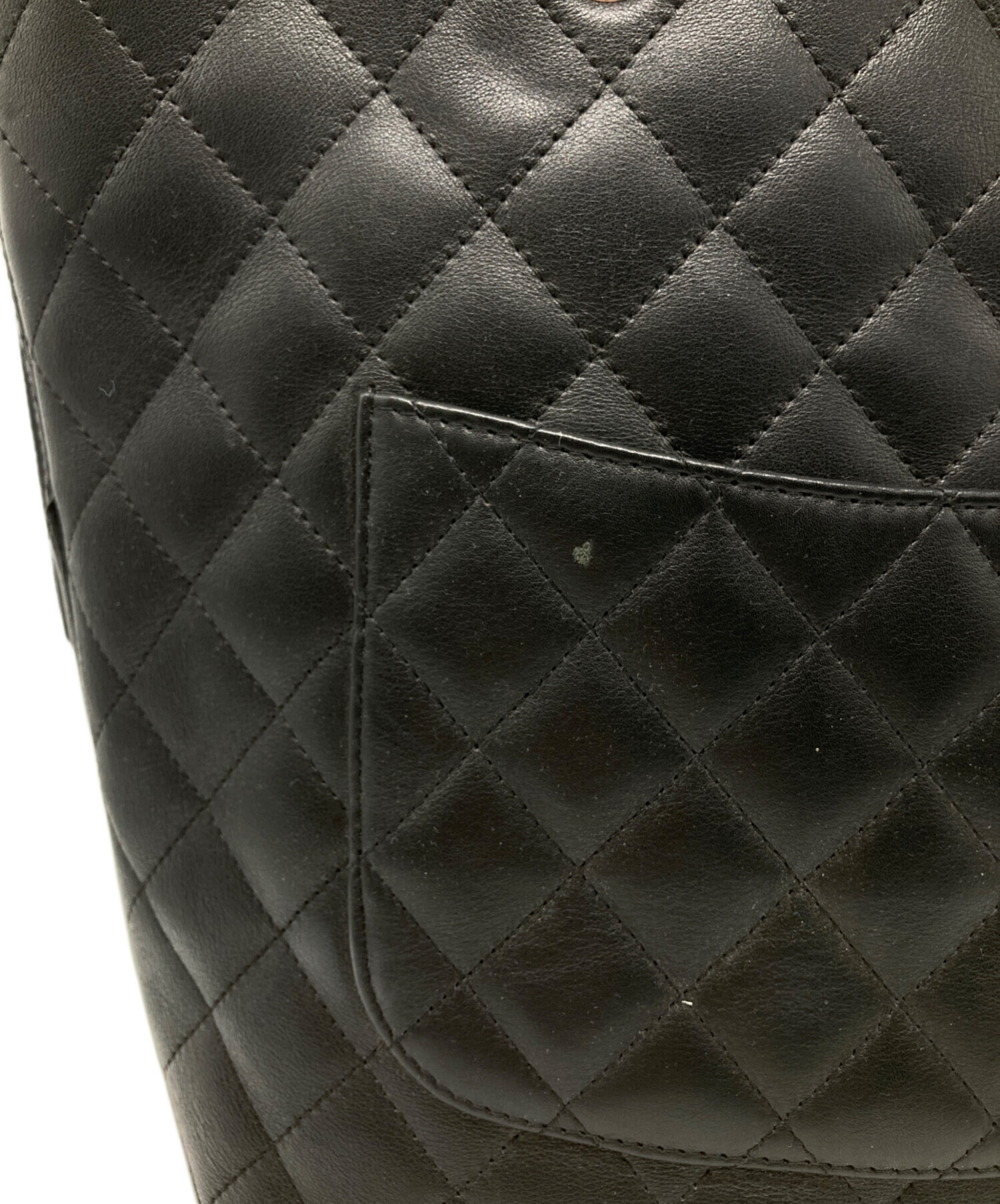 中古・古着通販】CHANEL (シャネル) カンボンライン トートバッグ