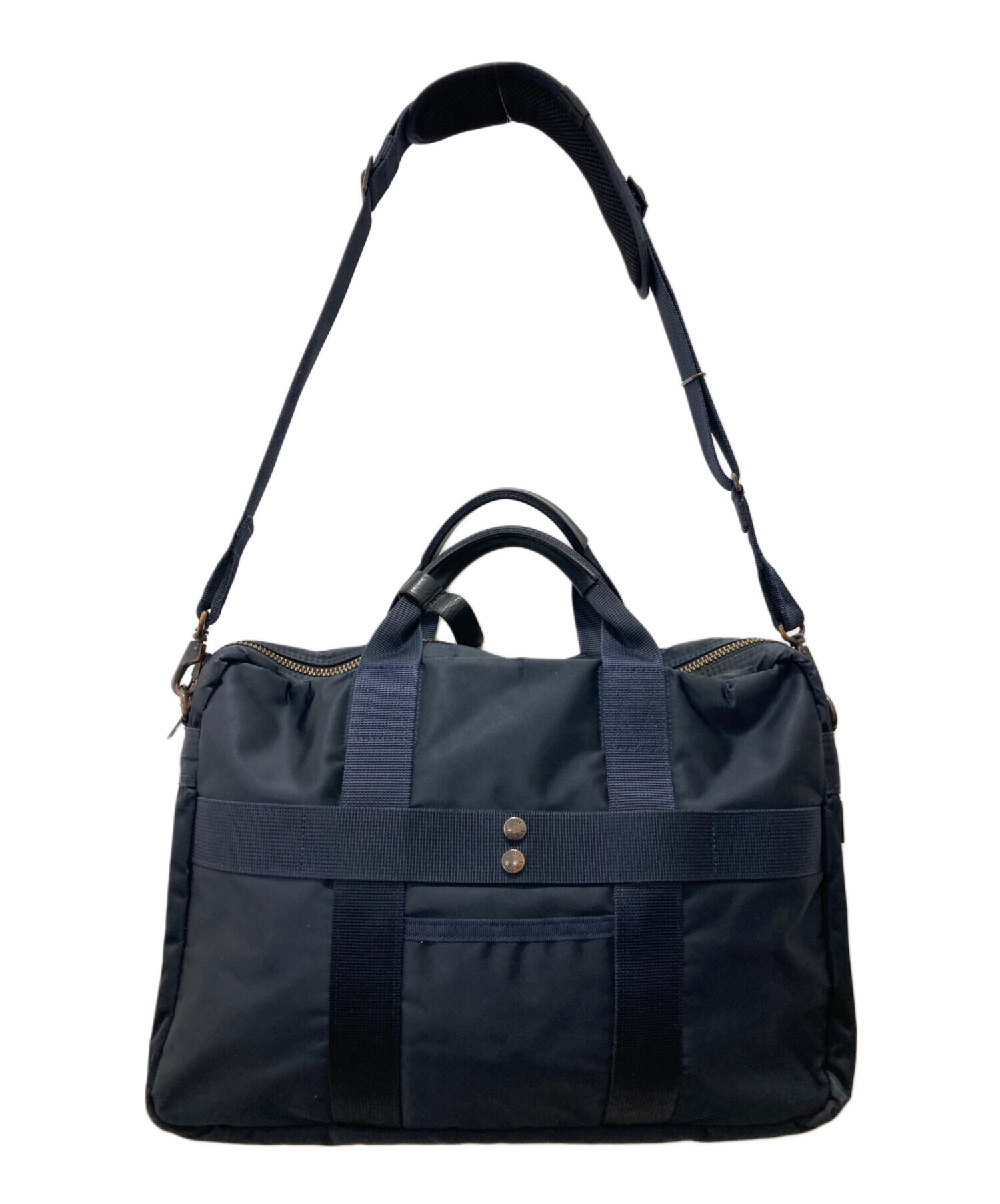 LUGGAGE LABEL ラゲッジレーベル 2way ブリーフケース ネイビー 【公式