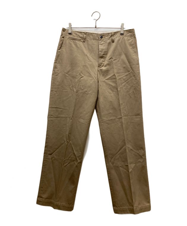 【未使用品】visvim ビズヴィム　CHINO PANTS ベージュ　3 中古・古着通販】VISVIM (ビズビム) FIELD CHINO PANTS ベージュ