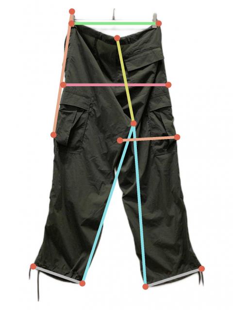 UNFILO 8ファンクション カーゴパンツ Mサイズ　新品未使用 中古・古着通販】UNFILO (アンフィーロ) 8ファンクションカーゴパンツ