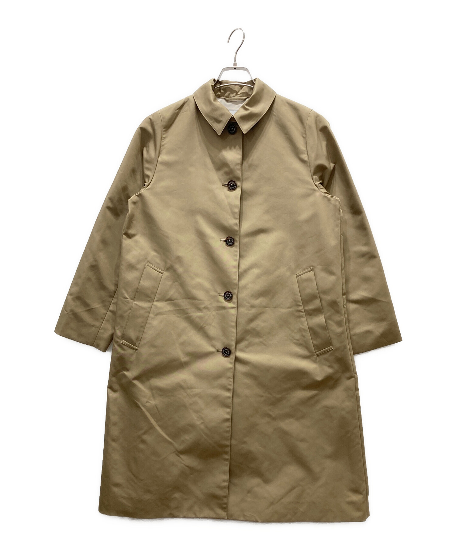 マッキントッシュフィロソフィー ステンカラーコート ベージュ 38