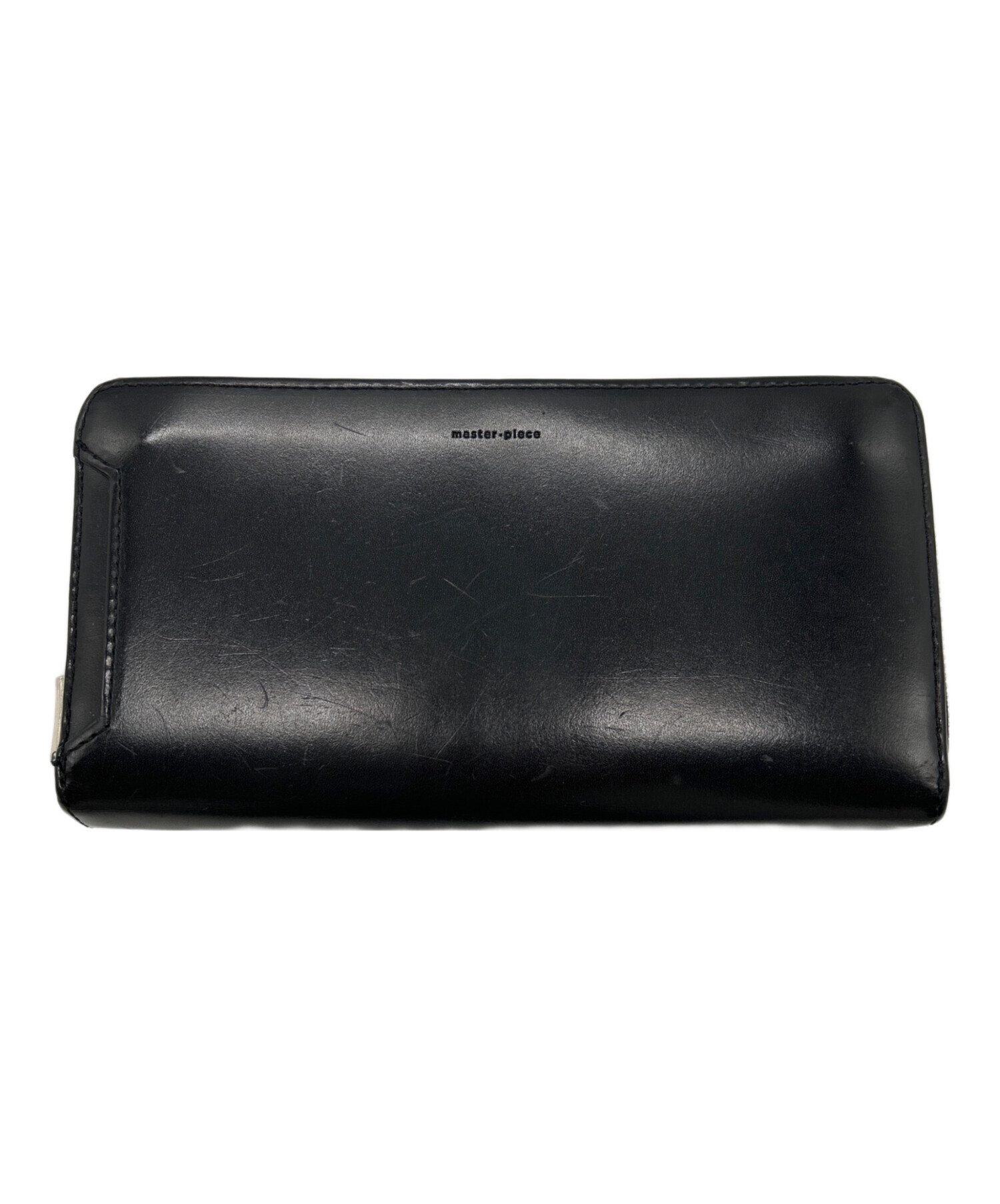 master-piece マスターピース　ブラック 長財布 中古・古着通販】master-piece (マスターピース) ノッチ 長財布