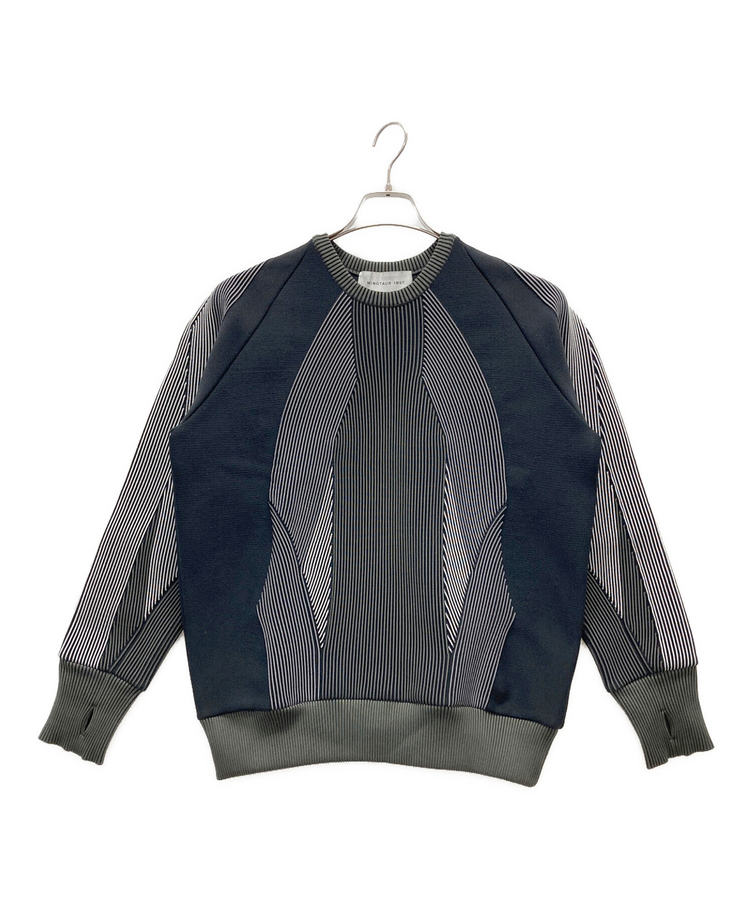中古・古着通販】MINOTAUR (ミノトール) TECH KNIT CREW PLUS ブラック 